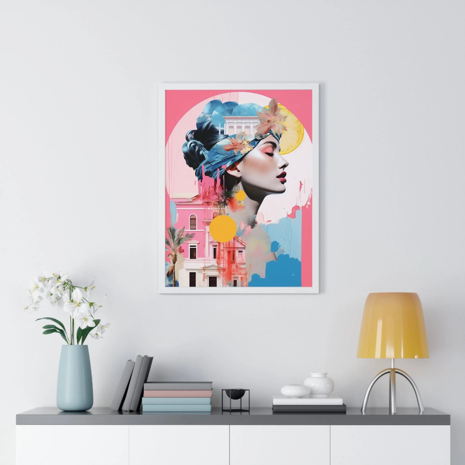 Buy The Best By Artsulli x Color Printify - Vertical Framed Poster - 2025