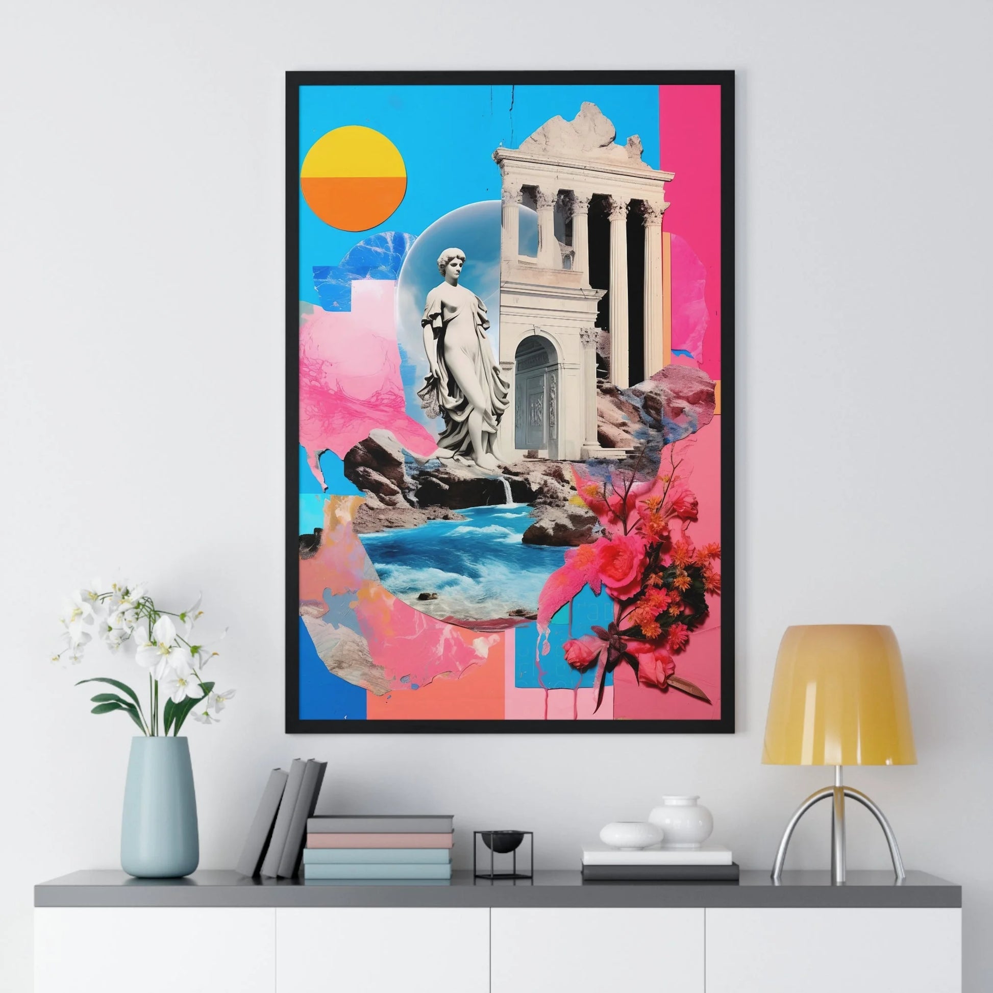 Buy The Best By Artsulli x Color Printify - Vertical Framed Poster - 2025