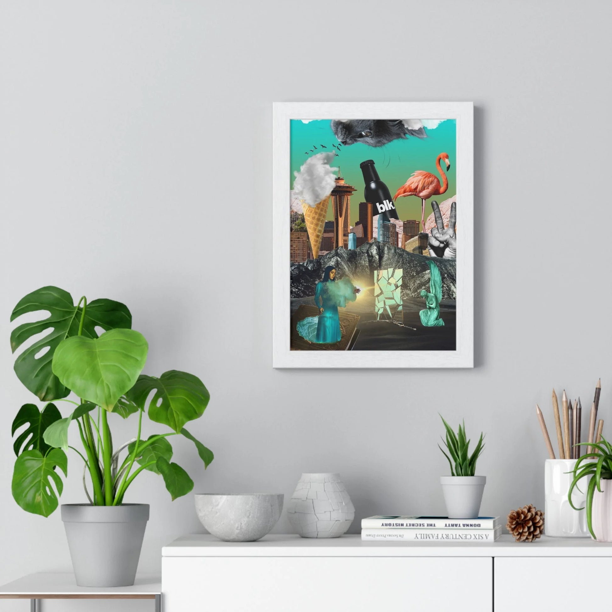 Buy The Best By Artsulli x Color Printify - Vertical Framed Poster - 2025