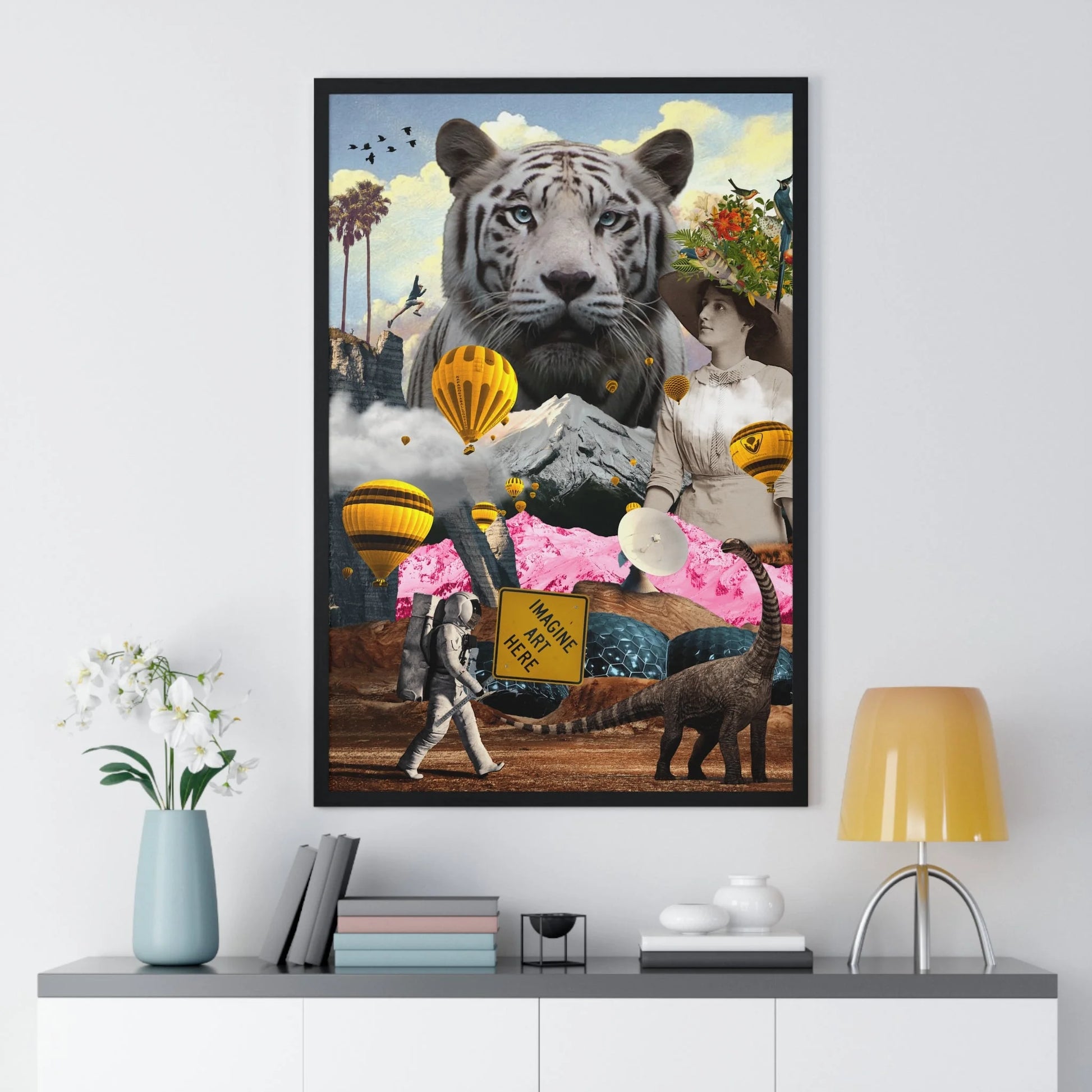 Buy The Best By Artsulli x Color Printify - Vertical Framed Poster - 2025