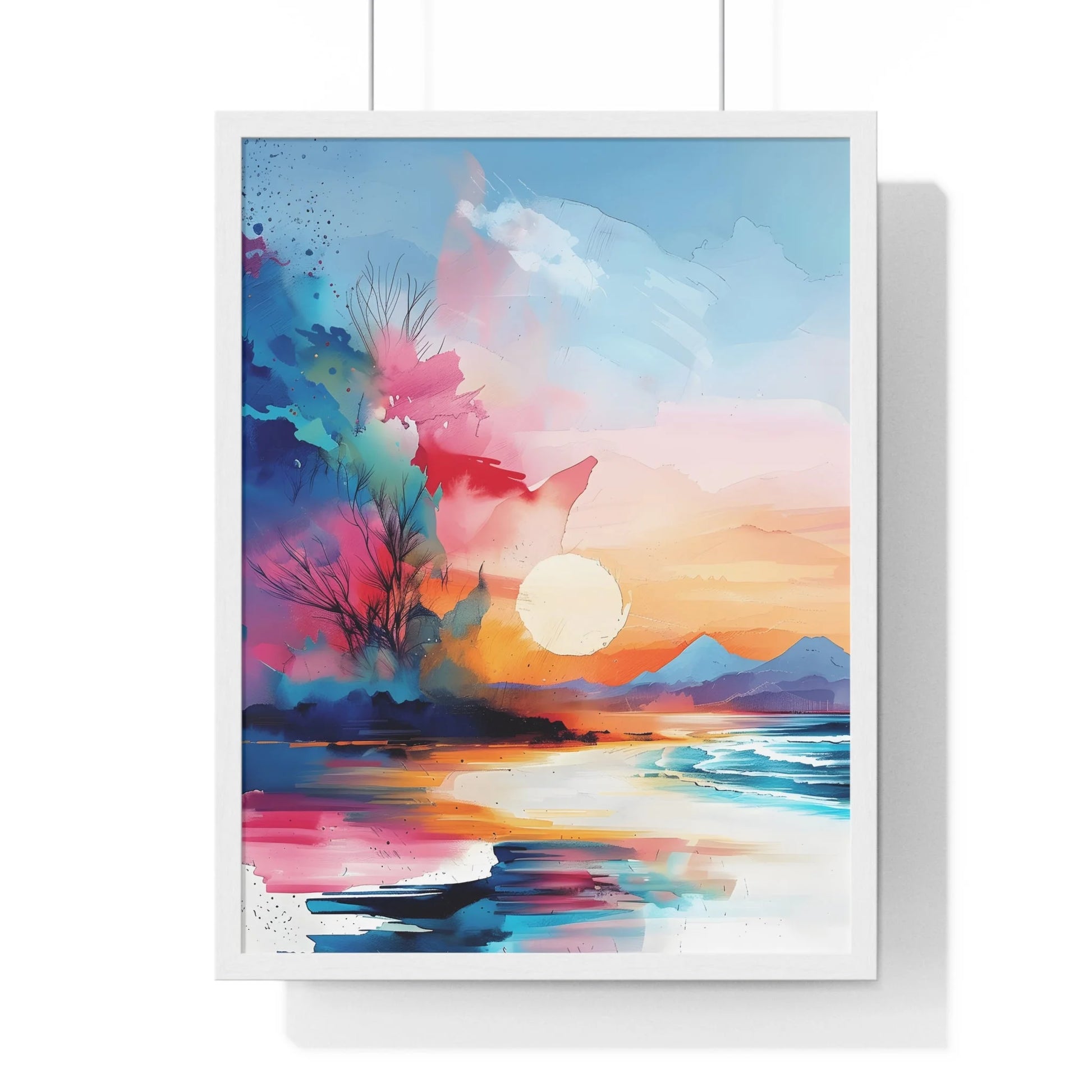 Buy The Best By Artsulli x Color Printify - Vertical Framed Poster - 2025