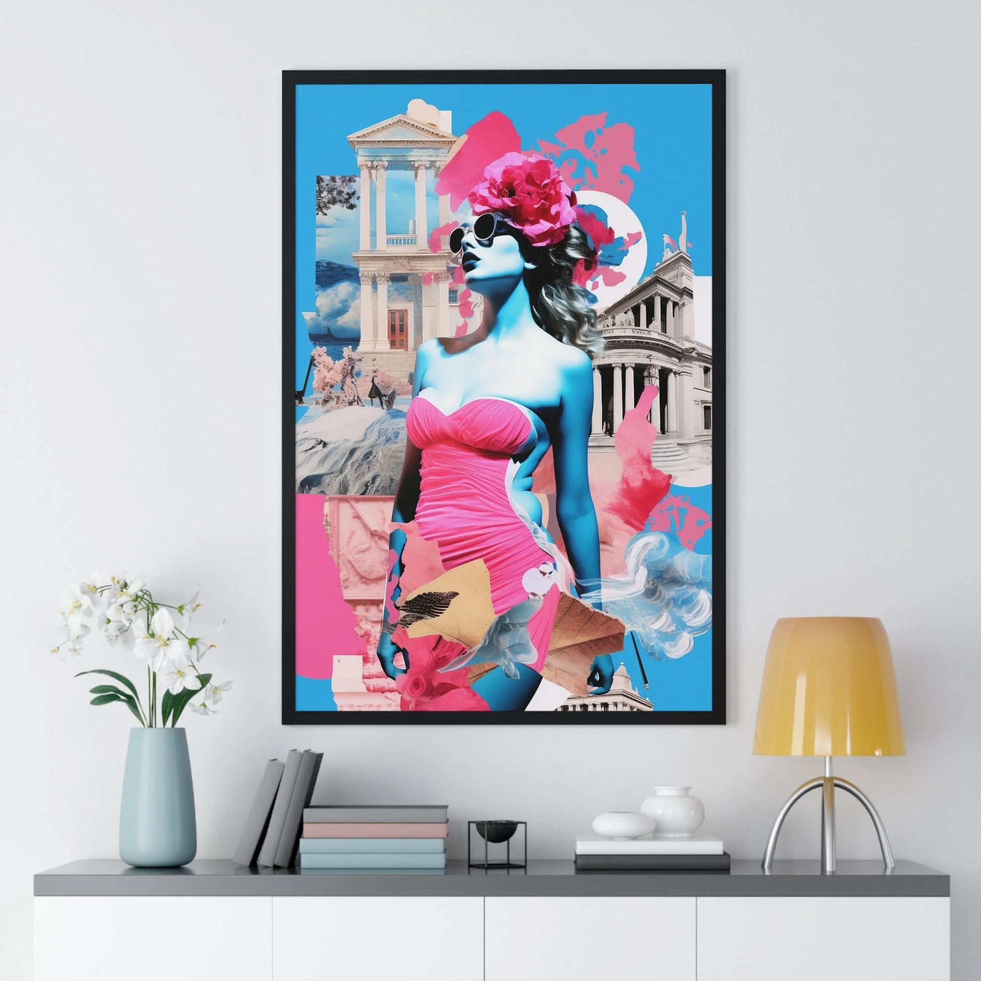 Buy The Best By Artsulli x Color Printify - Vertical Framed Poster - 2025