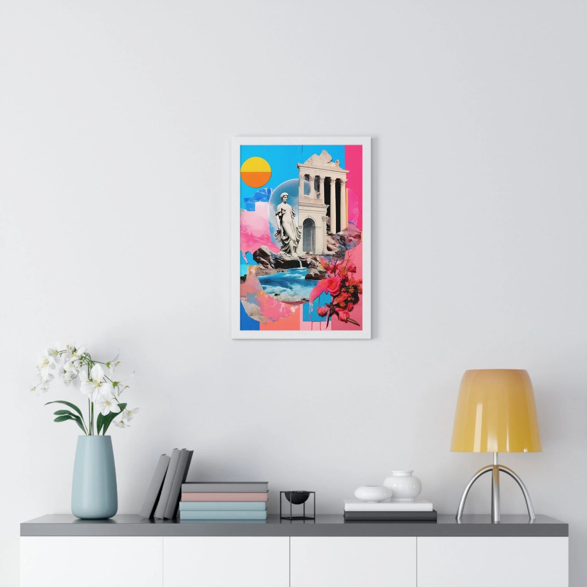Buy The Best By Artsulli x Color Printify - Vertical Framed Poster - 2025