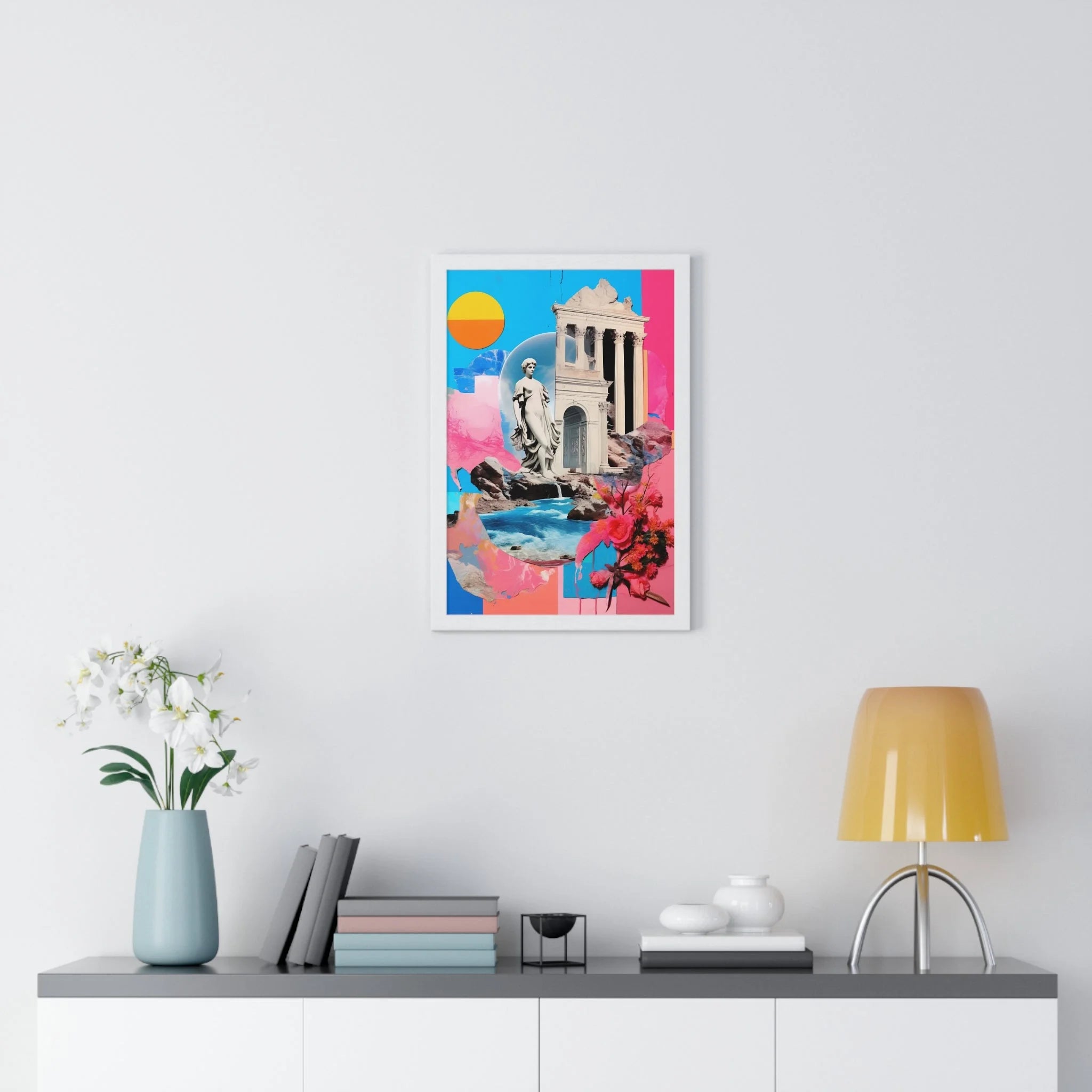 Buy The Best By Artsulli x Color Printify - Vertical Framed Poster - 2025