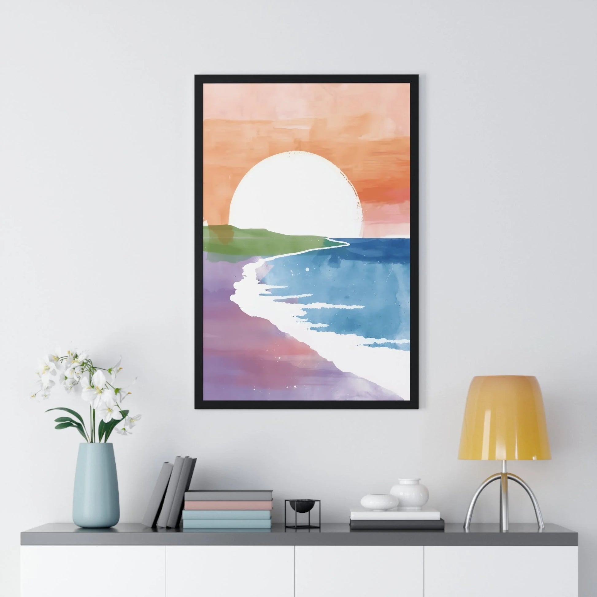 Buy The Best By Artsulli x Color Printify - Vertical Framed Poster - 2025