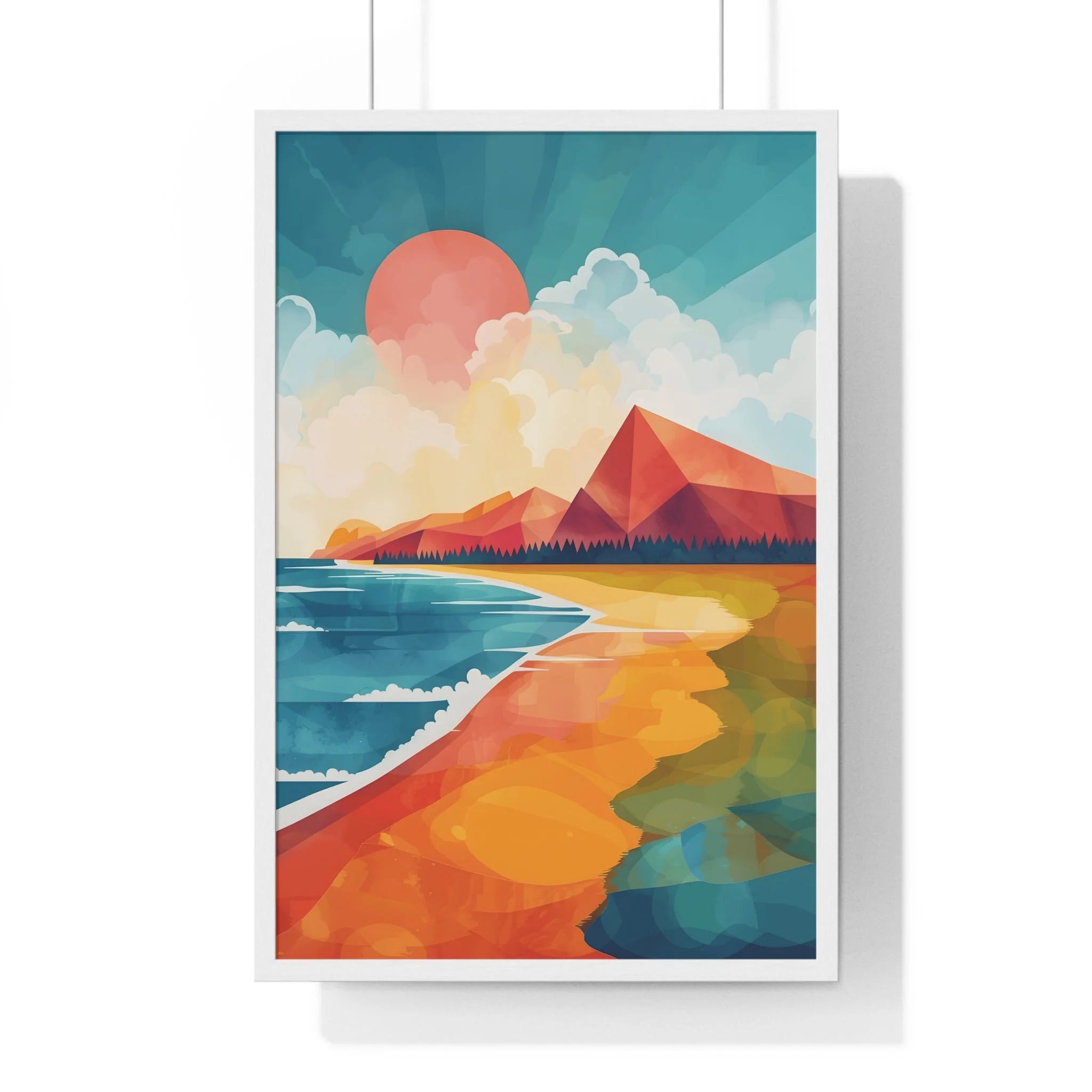 Buy The Best By Artsulli x Color Printify - Vertical Framed Poster - 2025