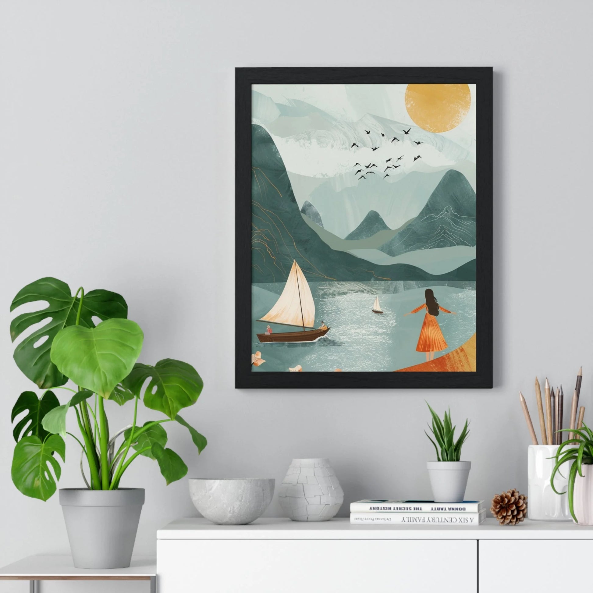 Buy The Best By Artsulli x Color Printify - Vertical Framed Poster - 2025