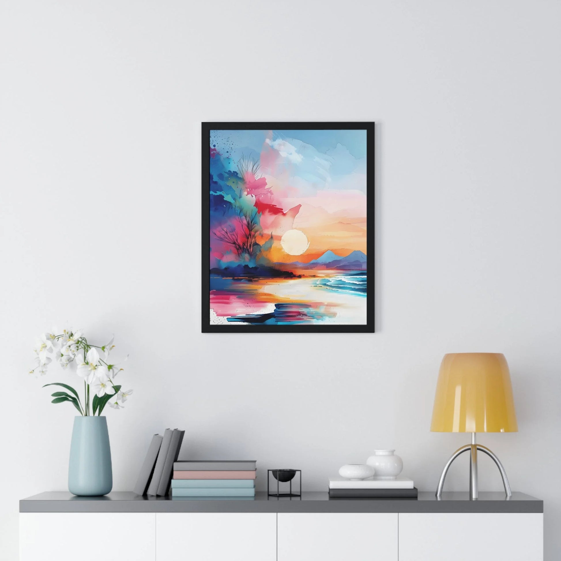 Buy The Best By Artsulli x Color Printify - Vertical Framed Poster - 2025
