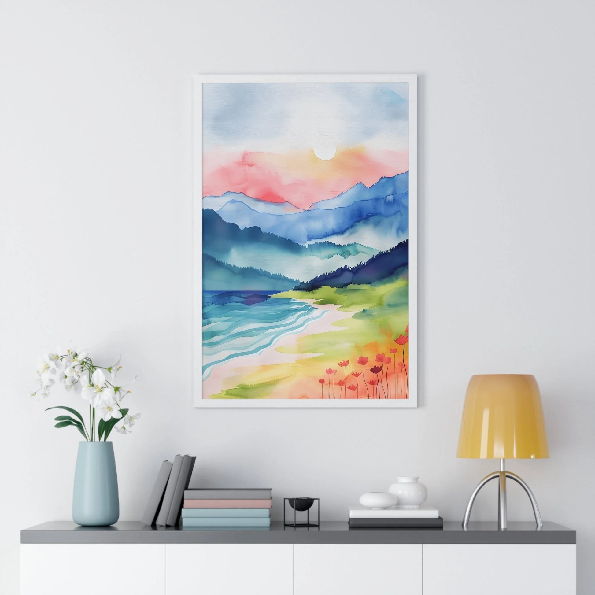 Buy The Best By Artsulli x Color Printify - Vertical Framed Poster - 2025