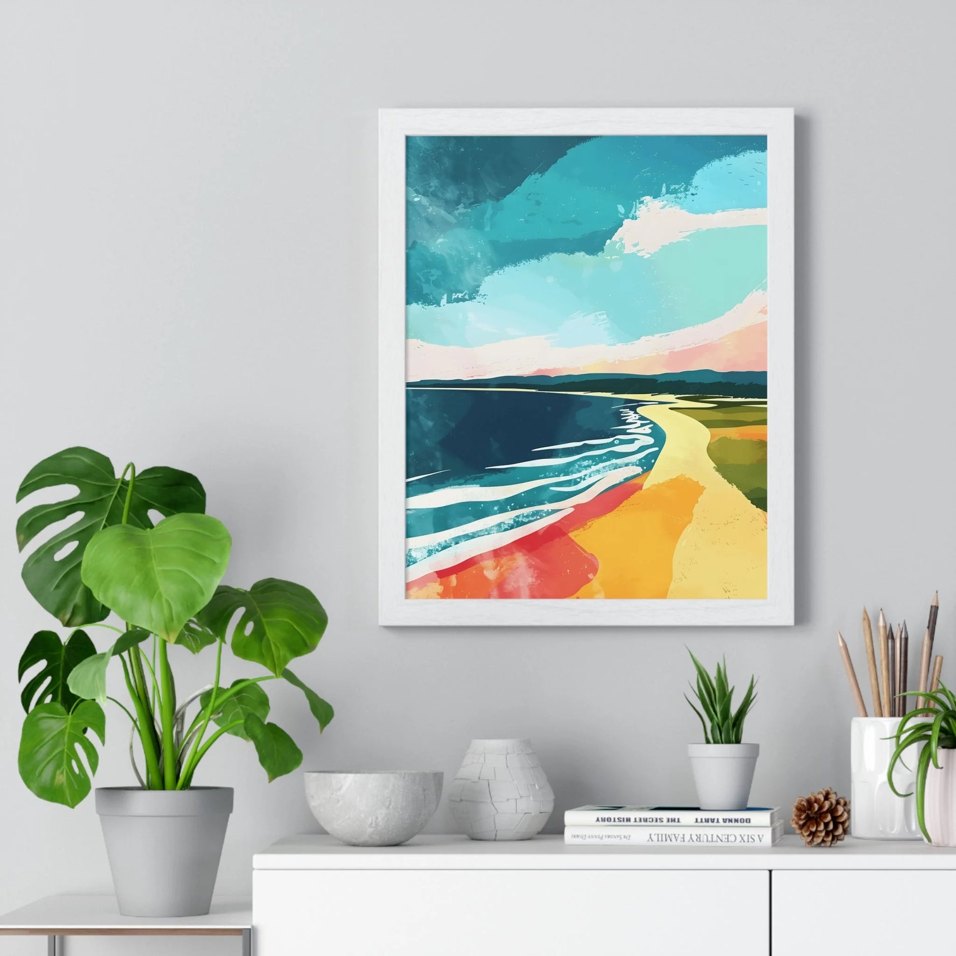 Buy The Best By Artsulli x Color Printify - Vertical Framed Poster - 2025