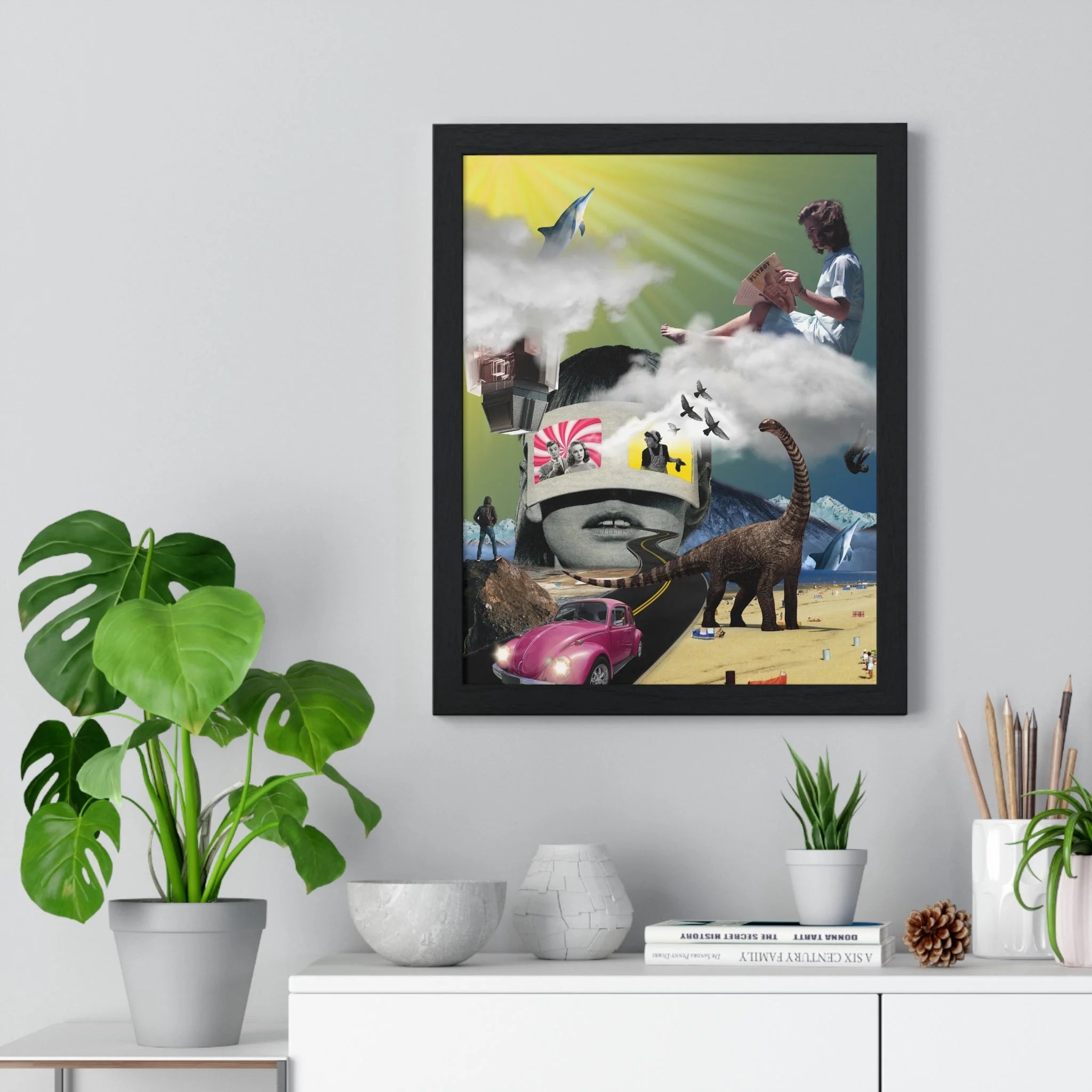 Buy The Best By Artsulli x Color Printify - Vertical Framed Poster - 2025