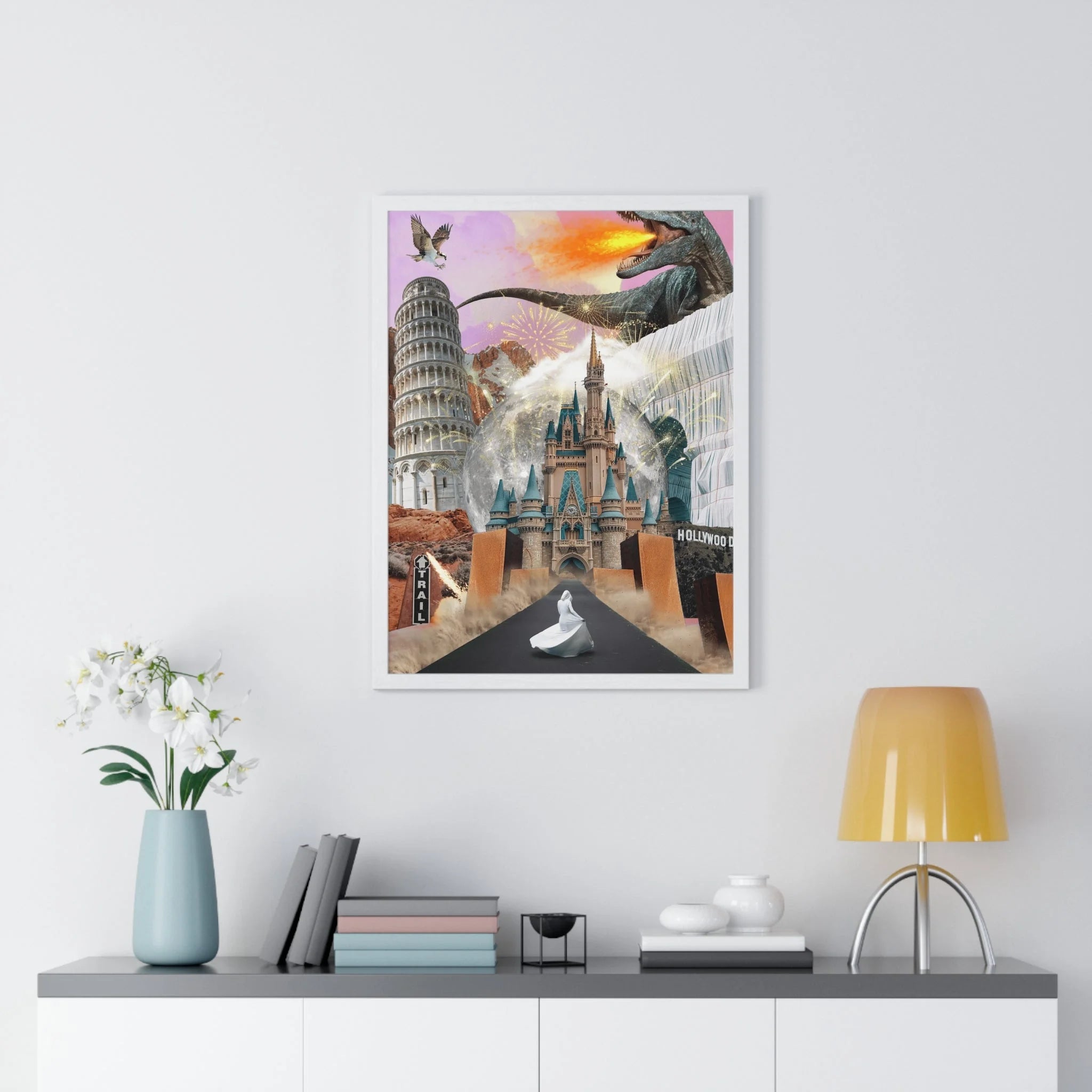 Buy The Best By Artsulli x Color Printify - Vertical Framed Poster - 2025