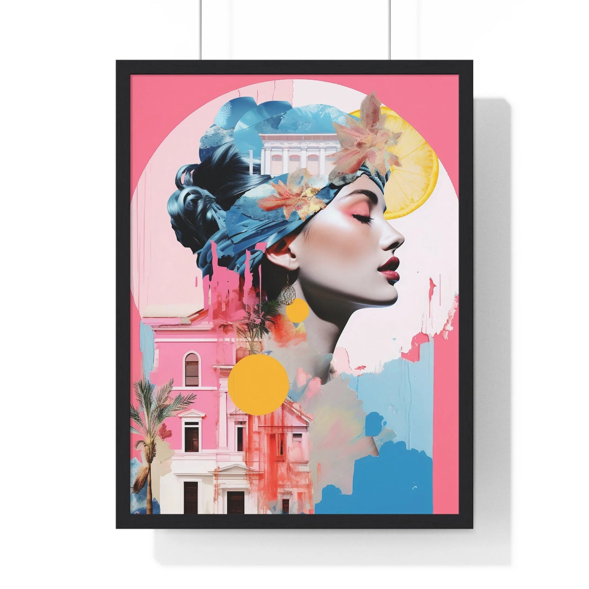 Buy The Best By Artsulli x Color Printify - Vertical Framed Poster - 2025