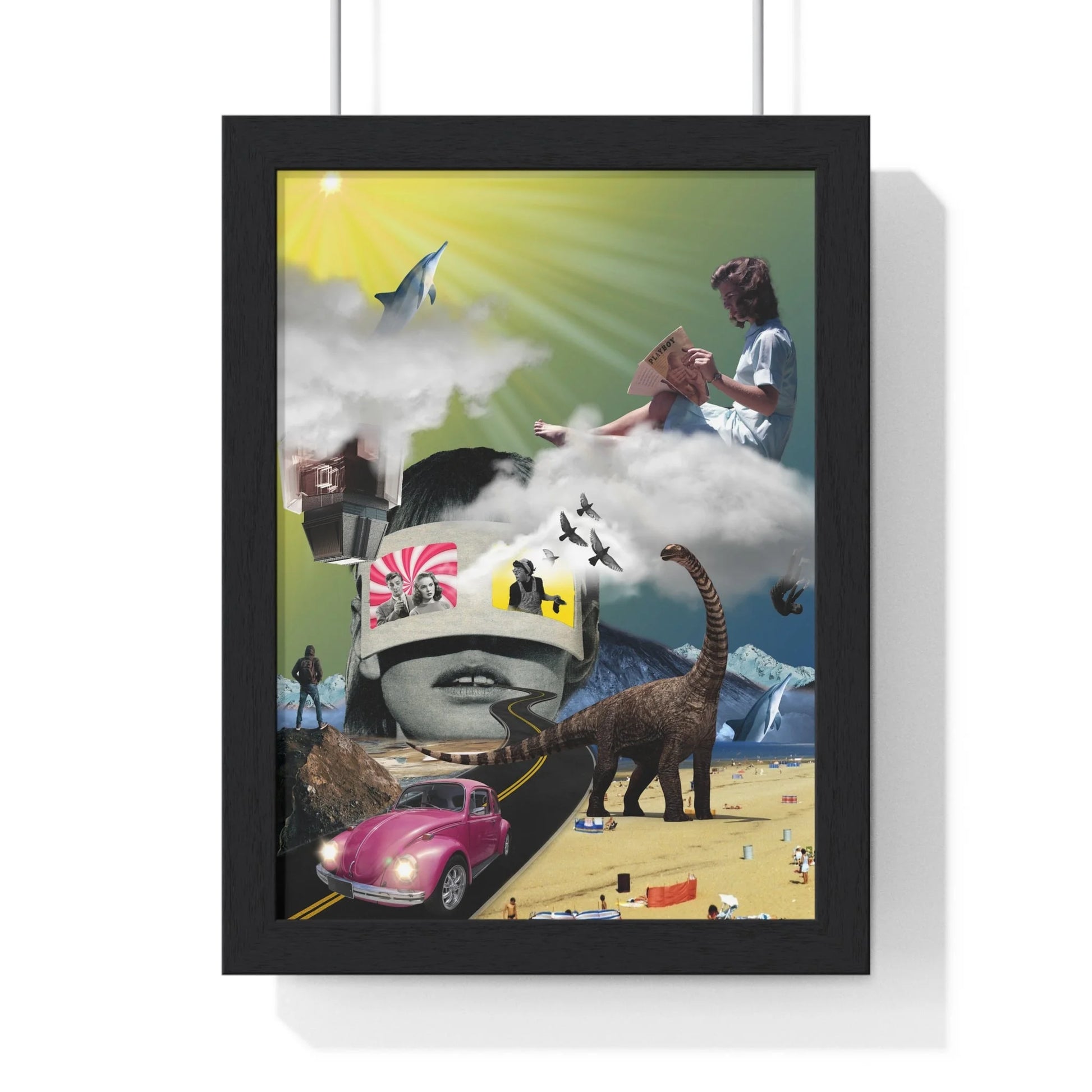 Buy The Best By Artsulli x Color Printify - Vertical Framed Poster - 2025