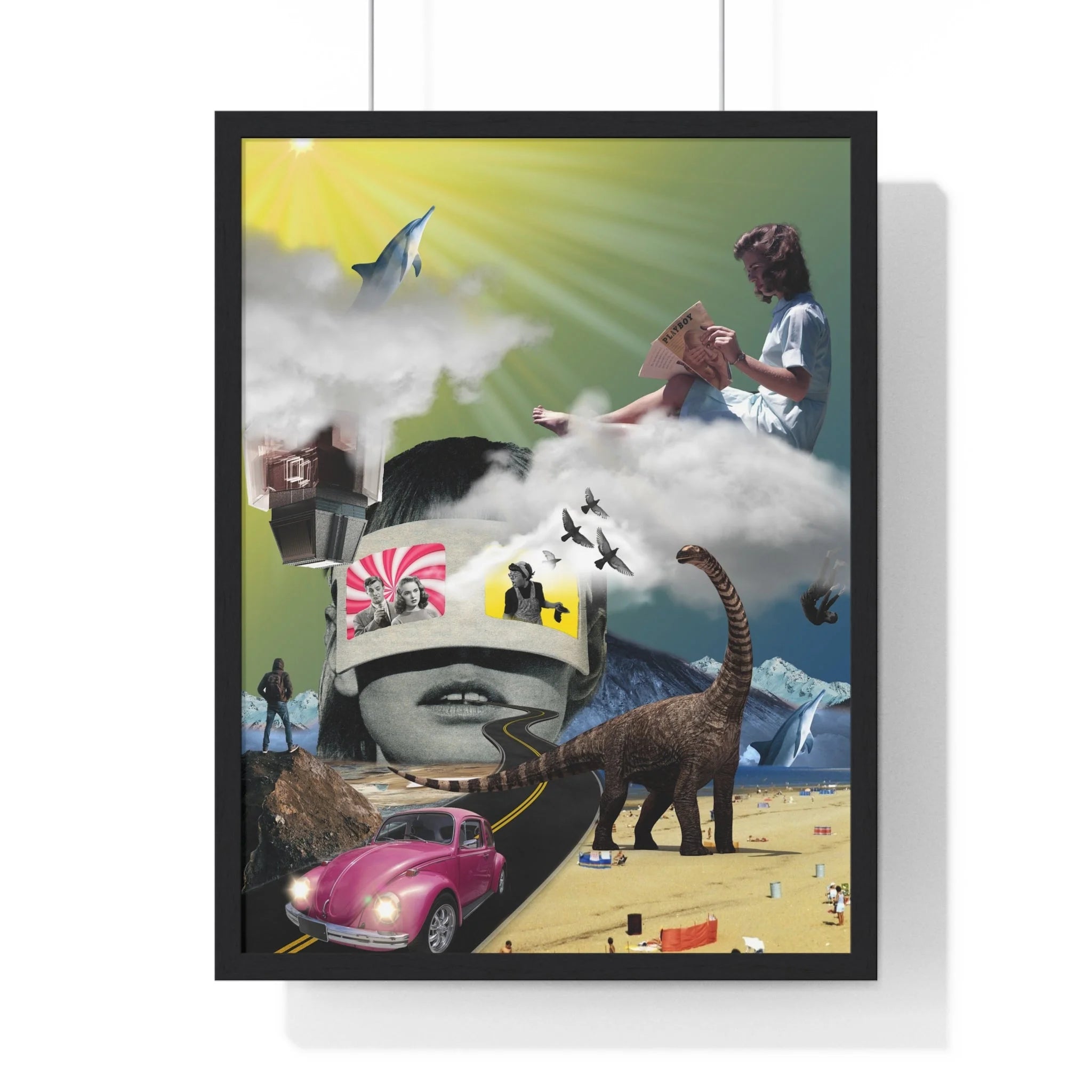 Buy The Best By Artsulli x Color Printify - Vertical Framed Poster - 2025