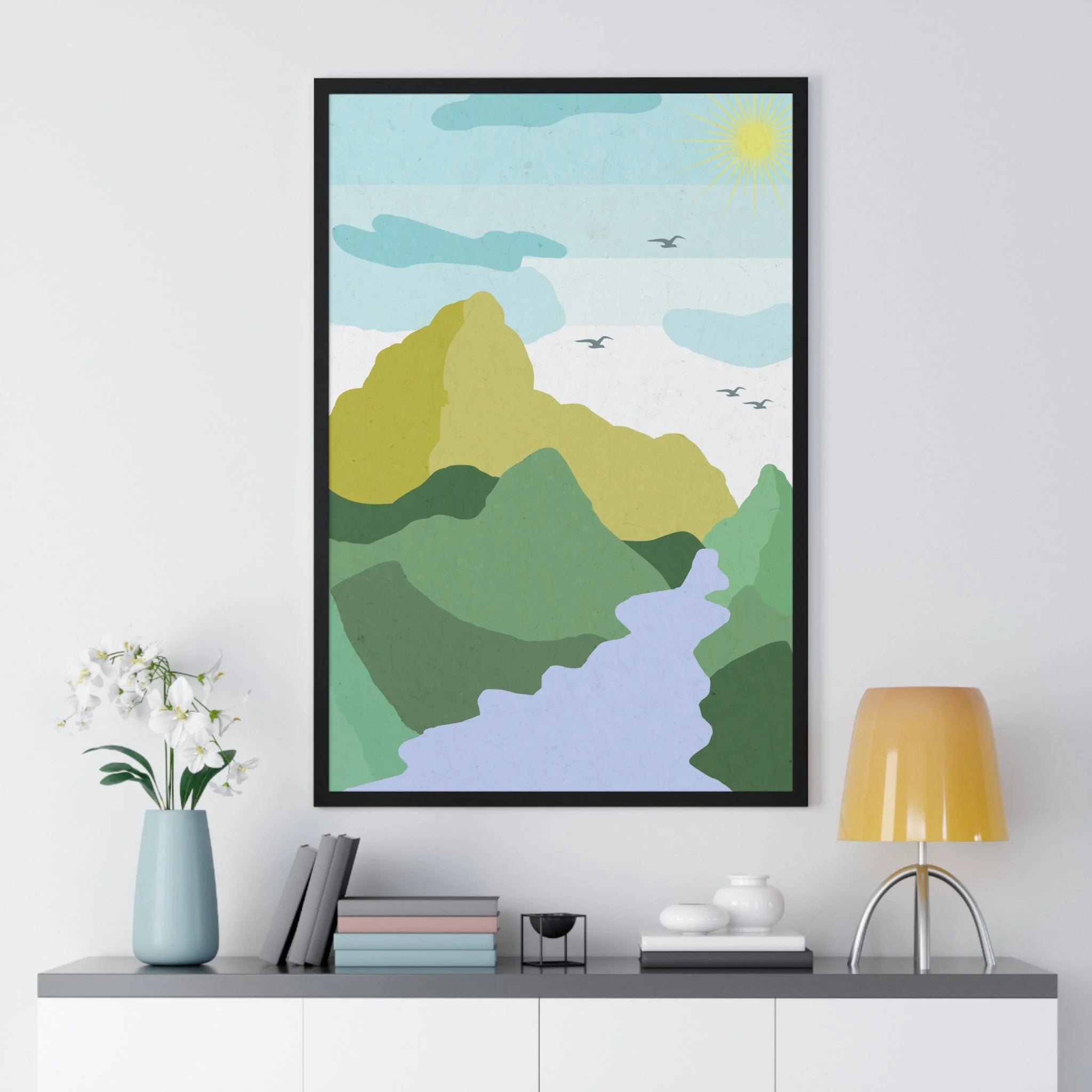 Buy The Best By Artsulli x Color Printify - Vertical Framed Poster - 2025