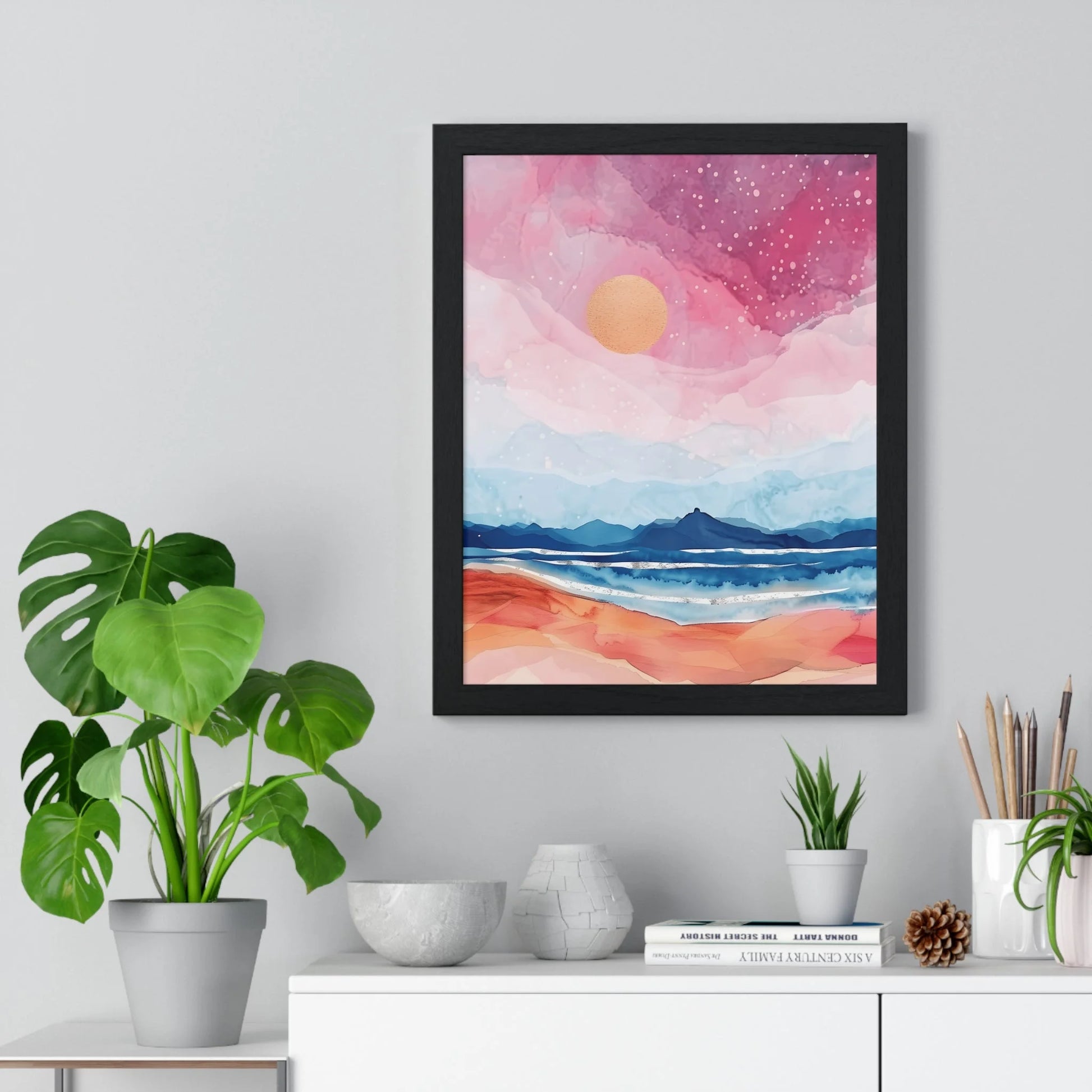 Buy The Best By Artsulli x Color Printify - Vertical Framed Poster - 2025