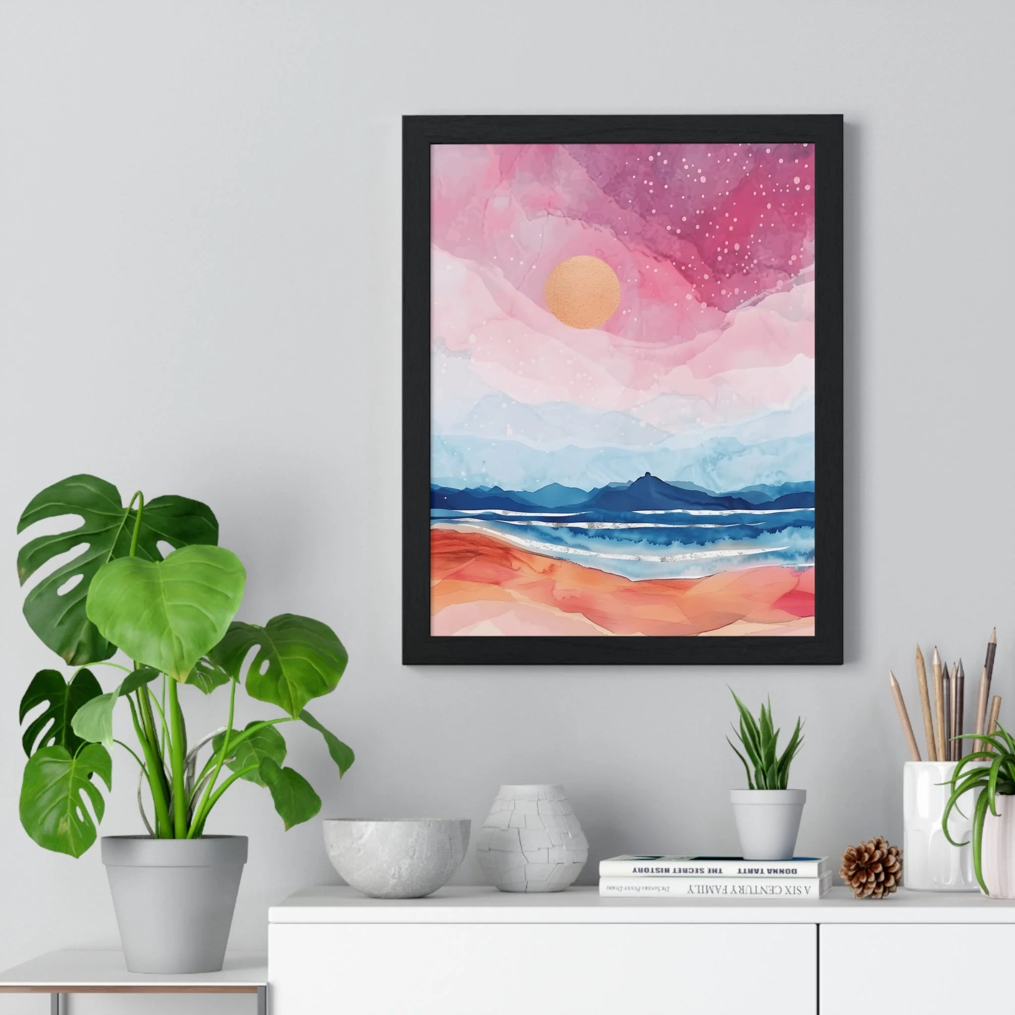 Buy The Best By Artsulli x Color Printify - Vertical Framed Poster - 2025