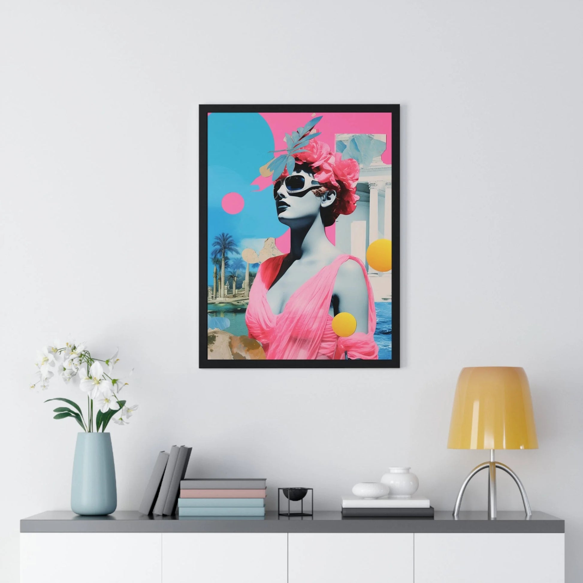 Buy The Best By Artsulli x Color Printify - Vertical Framed Poster - 2025