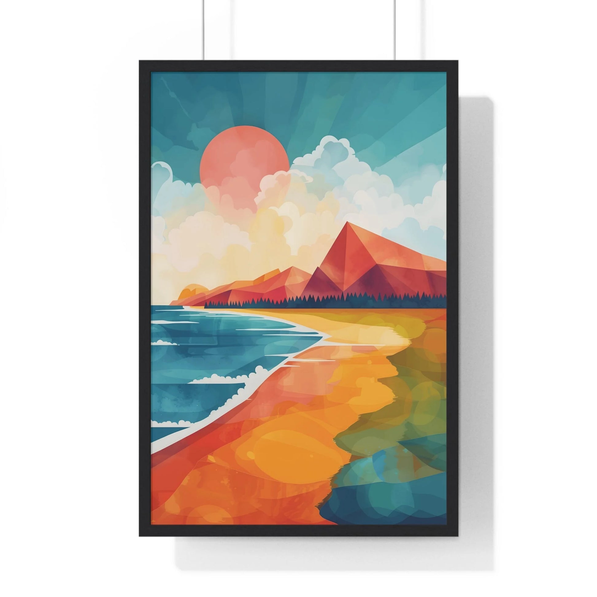 Buy The Best By Artsulli x Color Printify - Vertical Framed Poster - 2025