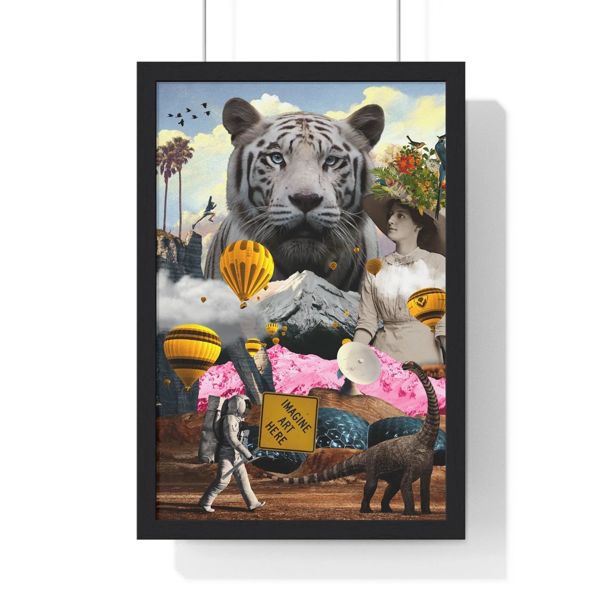 Buy The Best By Artsulli x Color Printify - Vertical Framed Poster - 2025