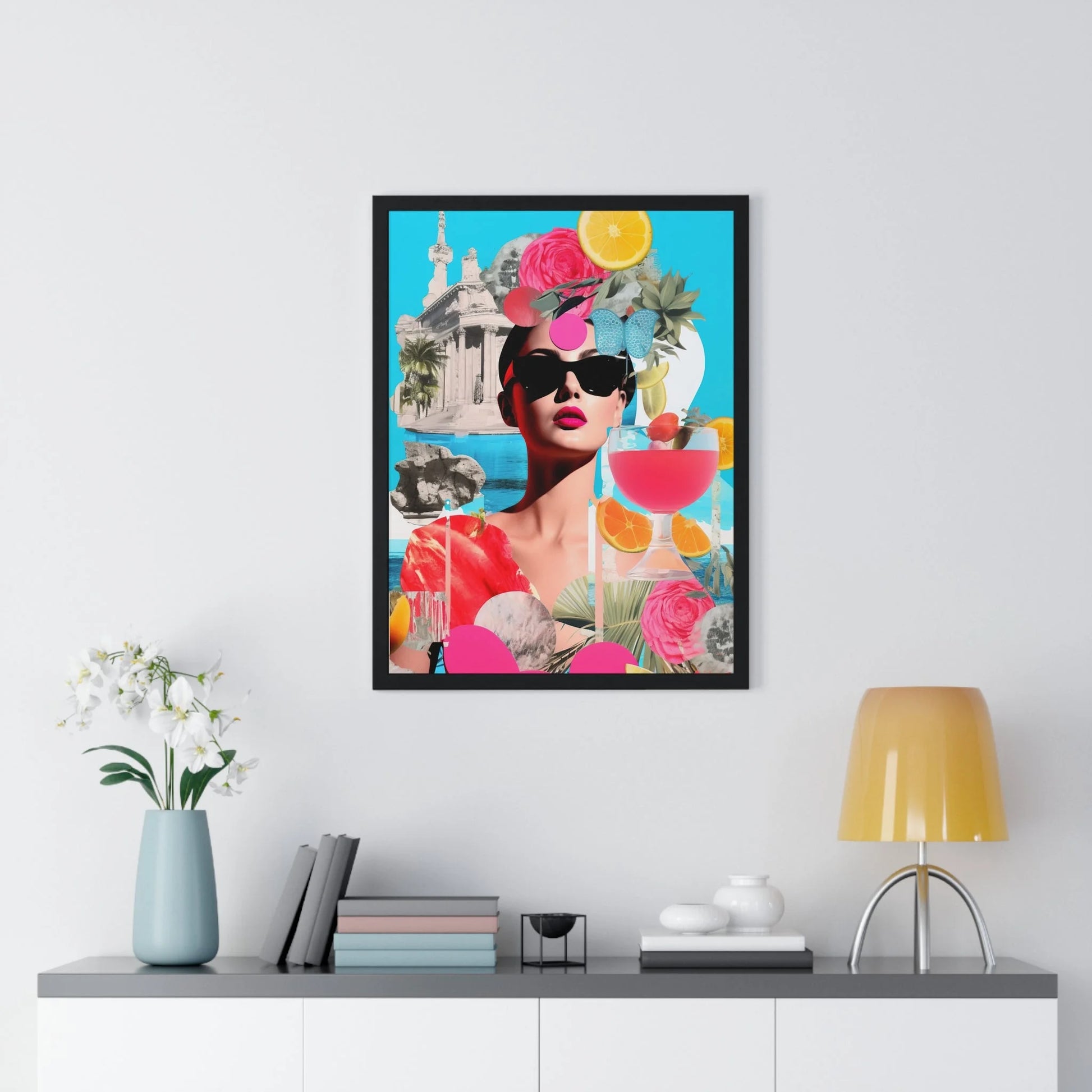 Buy The Best By Artsulli x Color Printify - Vertical Framed Poster - 2025