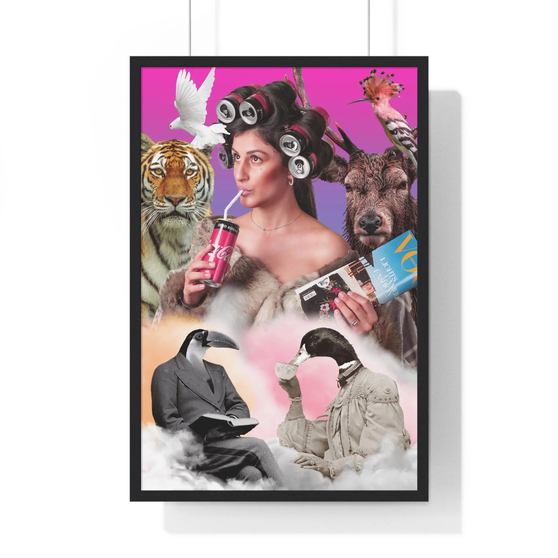 Buy The Best By Artsulli x Color Printify - Vertical Framed Poster - 2025