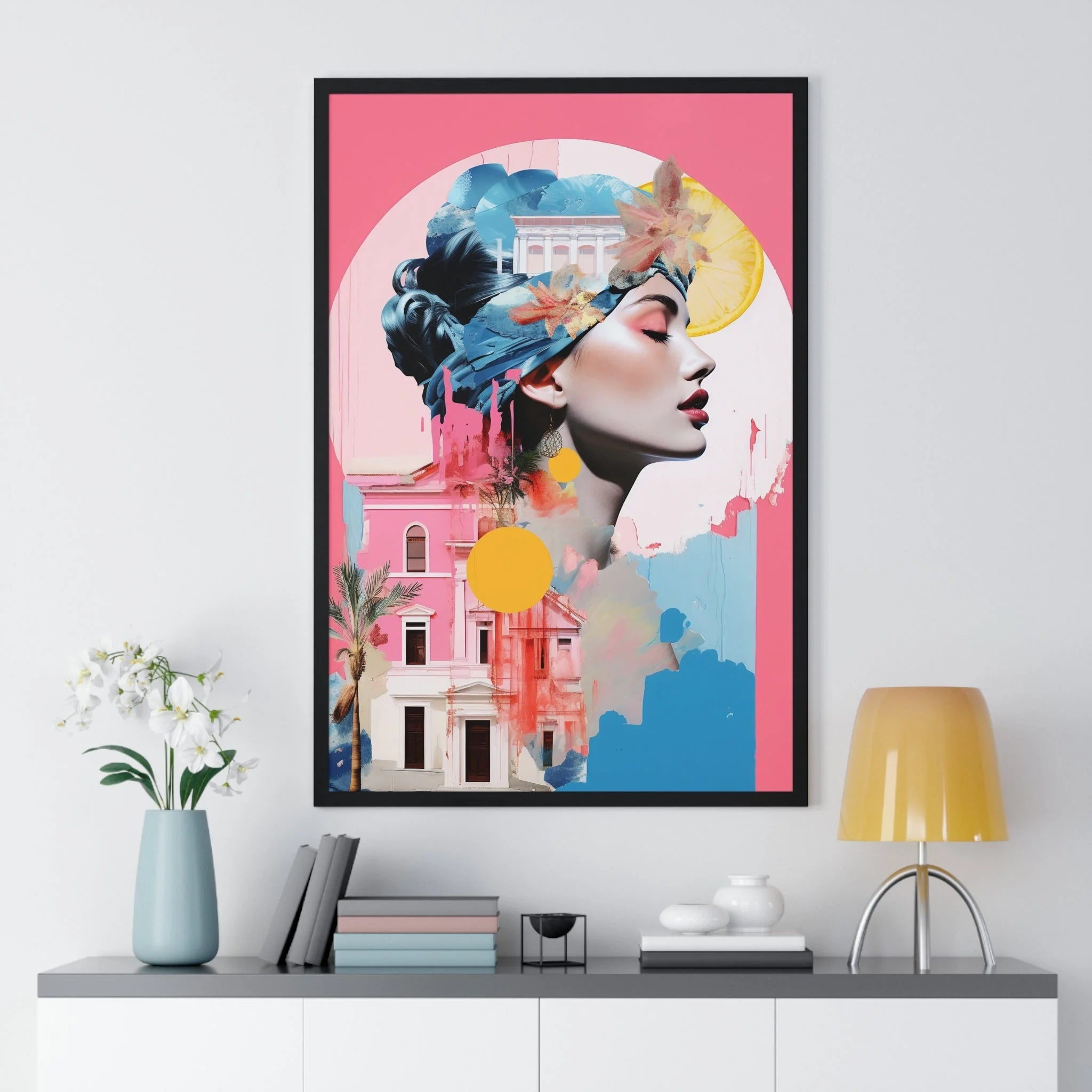 Buy The Best By Artsulli x Color Printify - Vertical Framed Poster - 2025