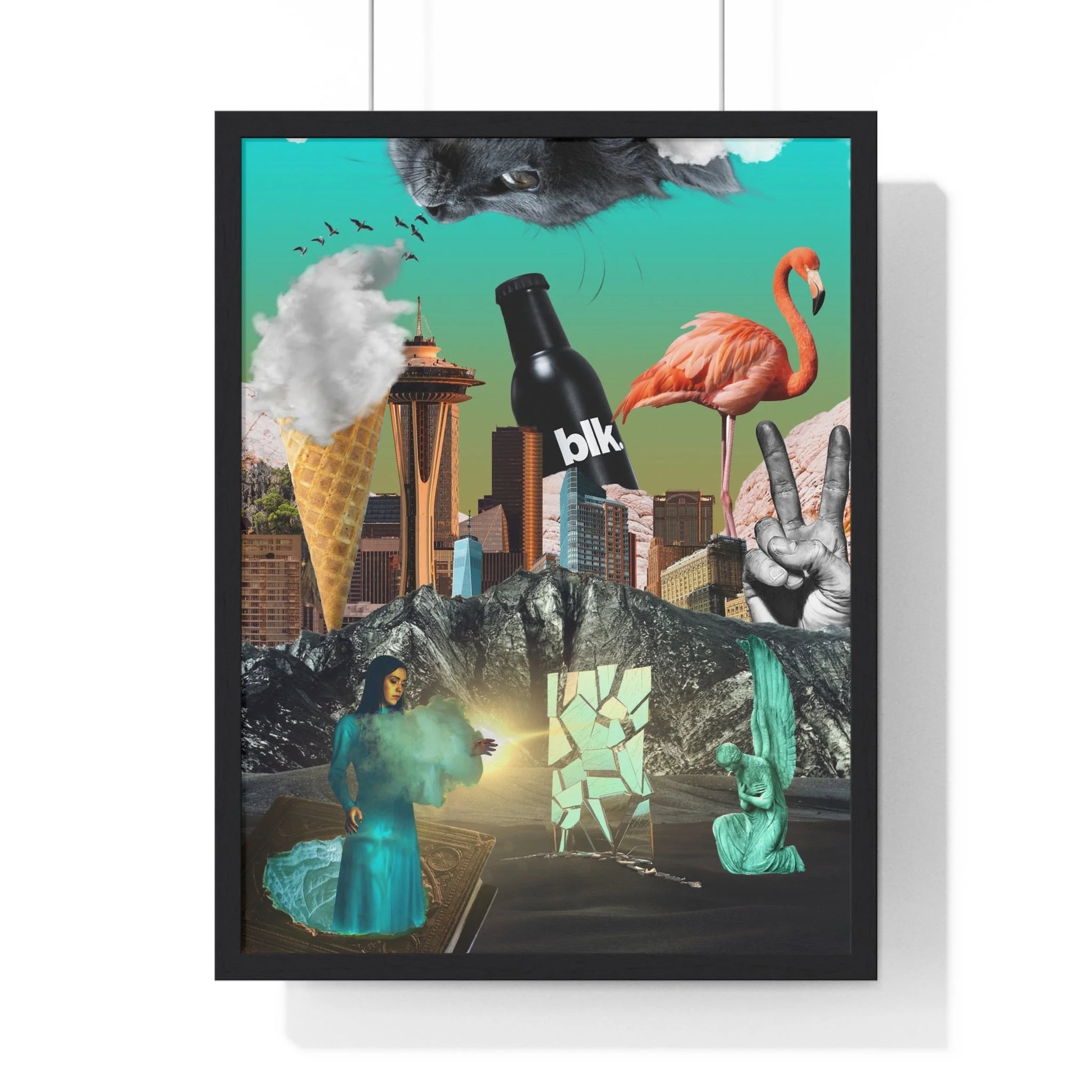 Buy The Best By Artsulli x Color Printify - Vertical Framed Poster - 2025