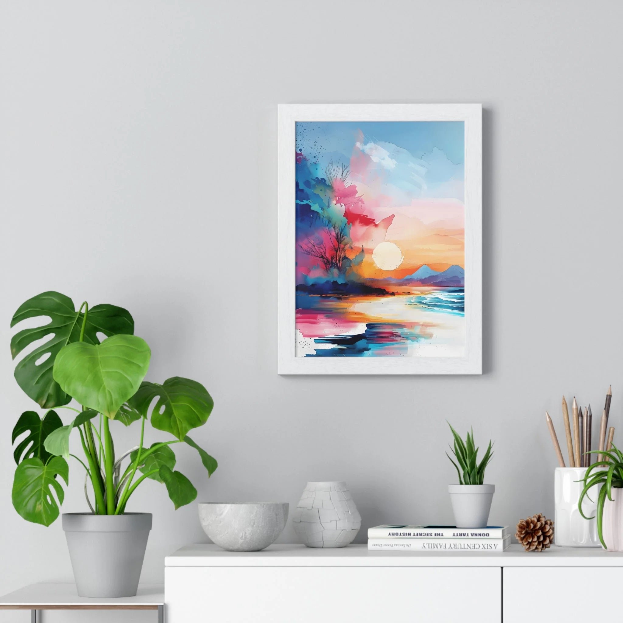 Buy The Best By Artsulli x Color Printify - Vertical Framed Poster - 2025