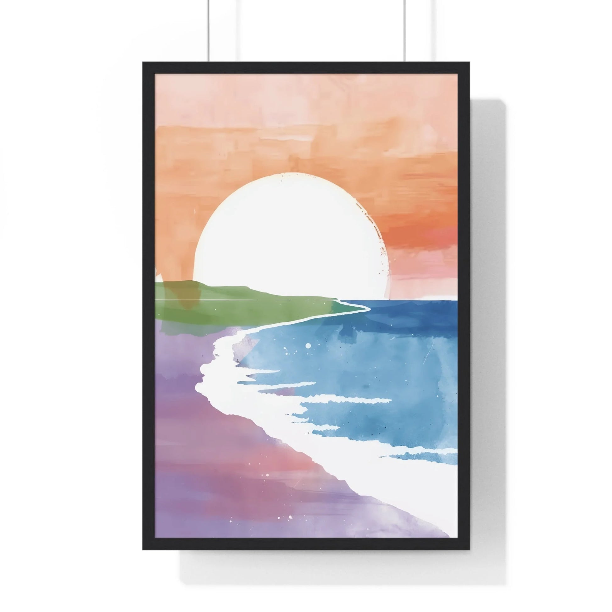Buy The Best By Artsulli x Color Printify - Vertical Framed Poster - 2025