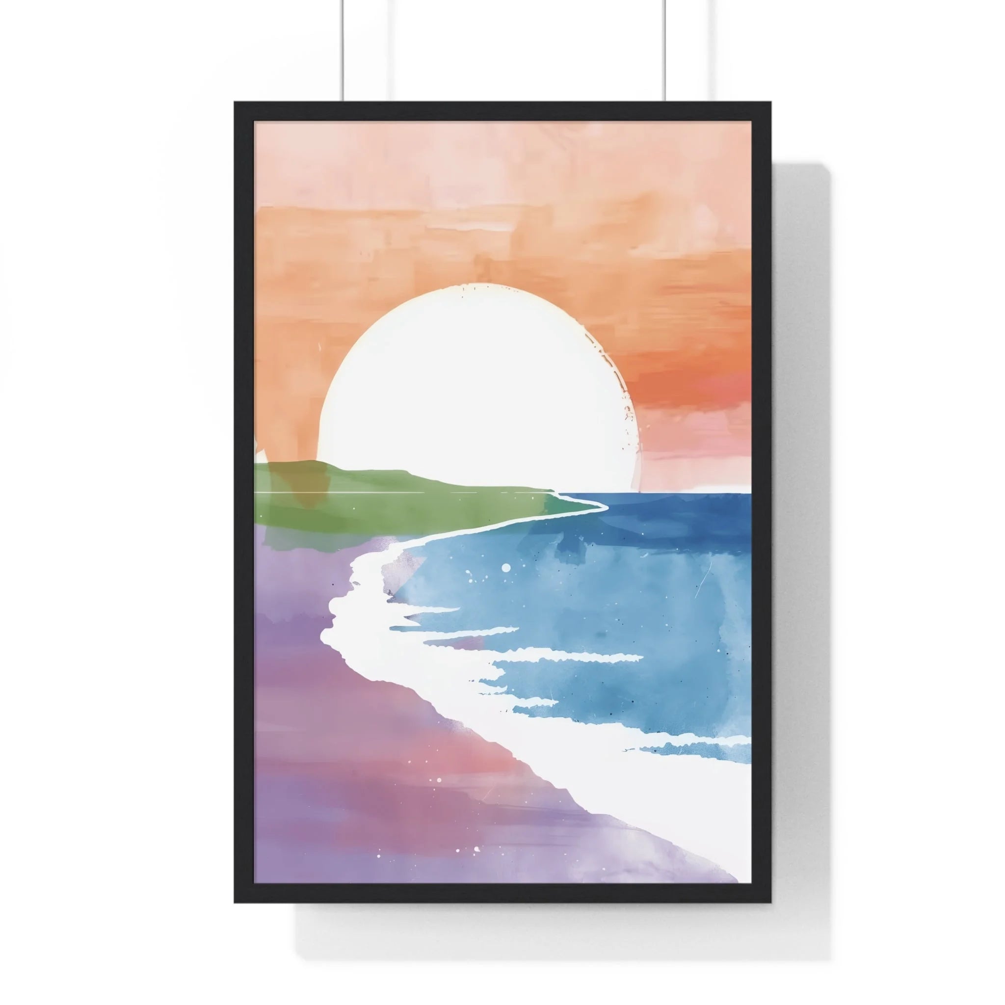 Buy The Best By Artsulli x Color Printify - Vertical Framed Poster - 2025
