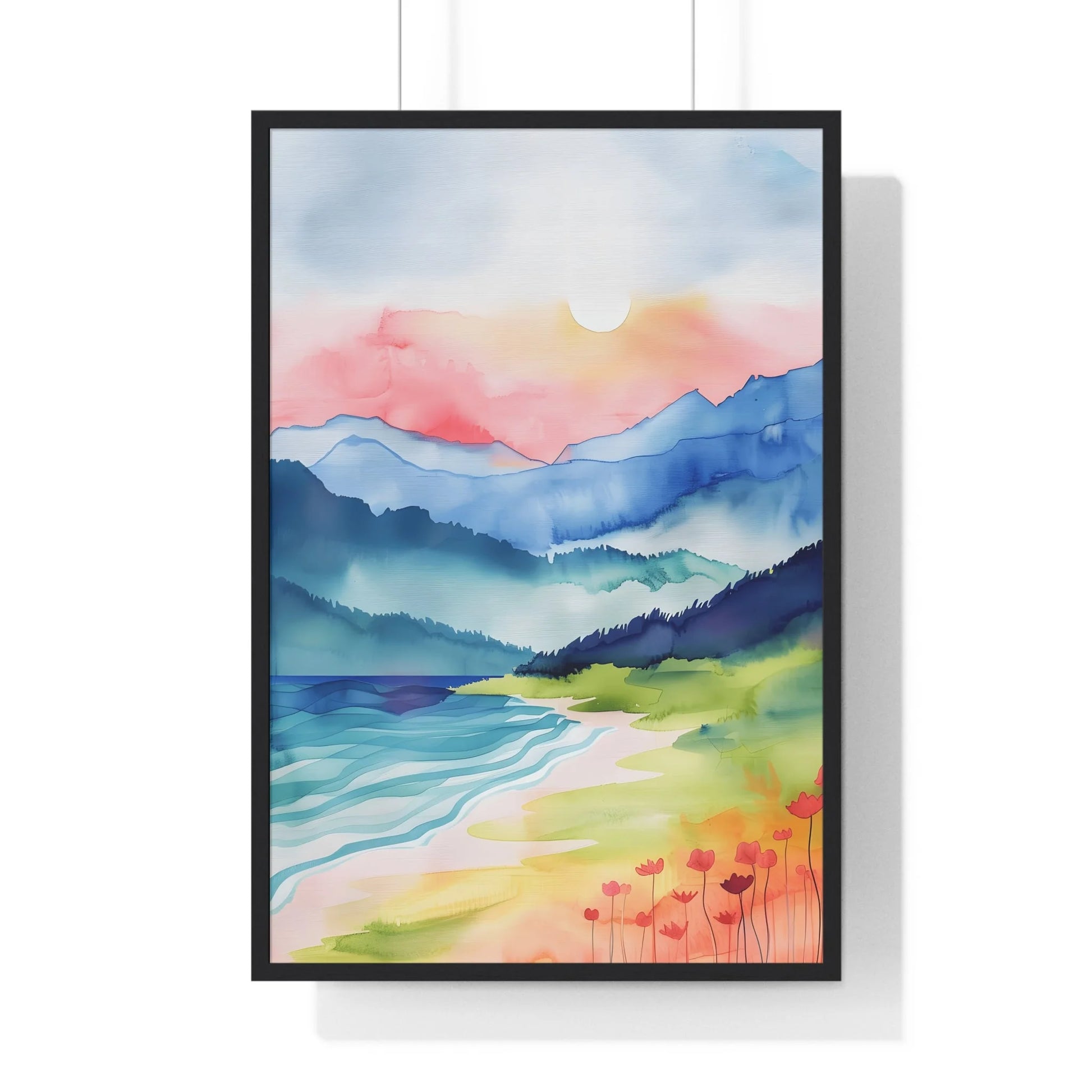 Buy The Best By Artsulli x Color Printify - Vertical Framed Poster - 2025