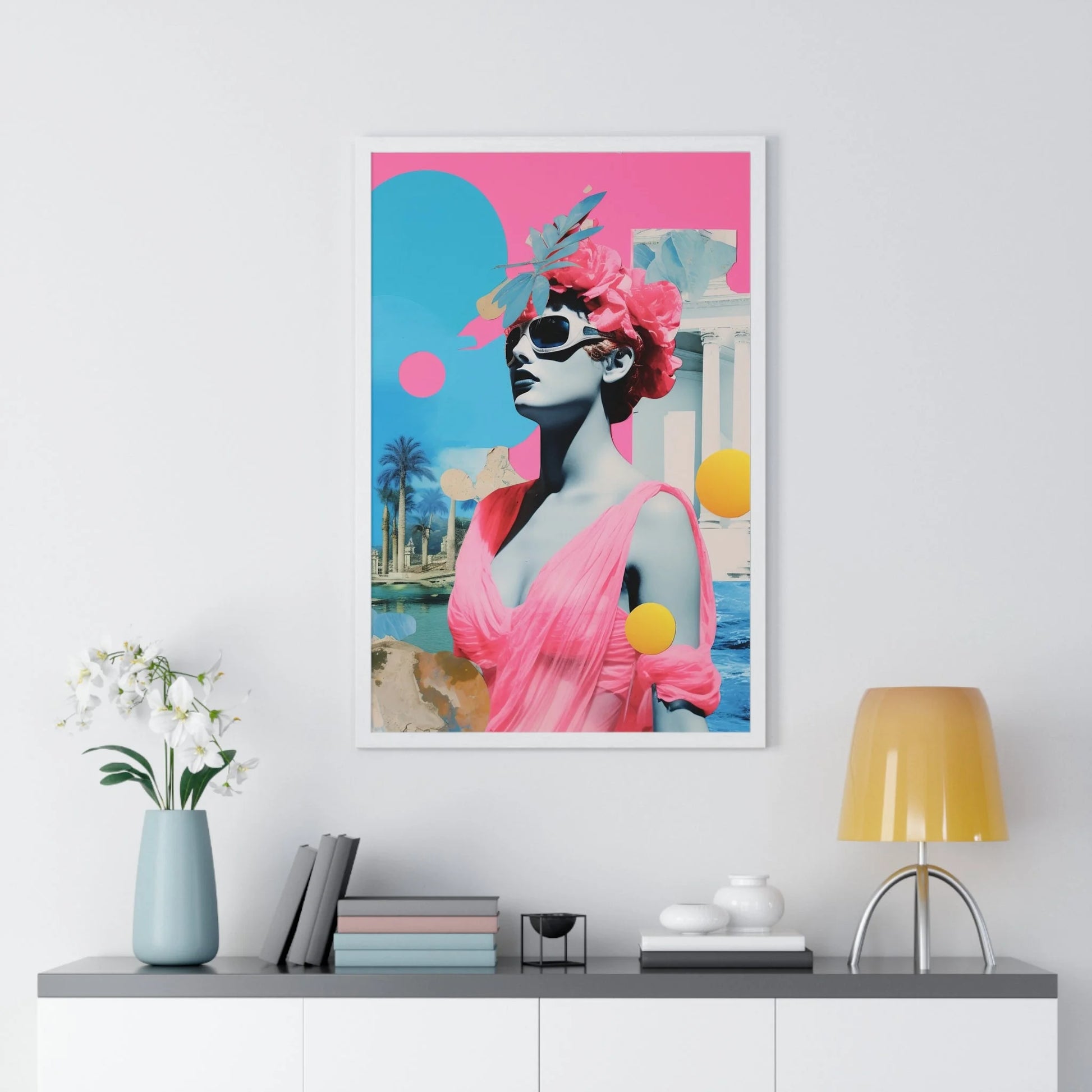 Buy The Best By Artsulli x Color Printify - Vertical Framed Poster - 2025