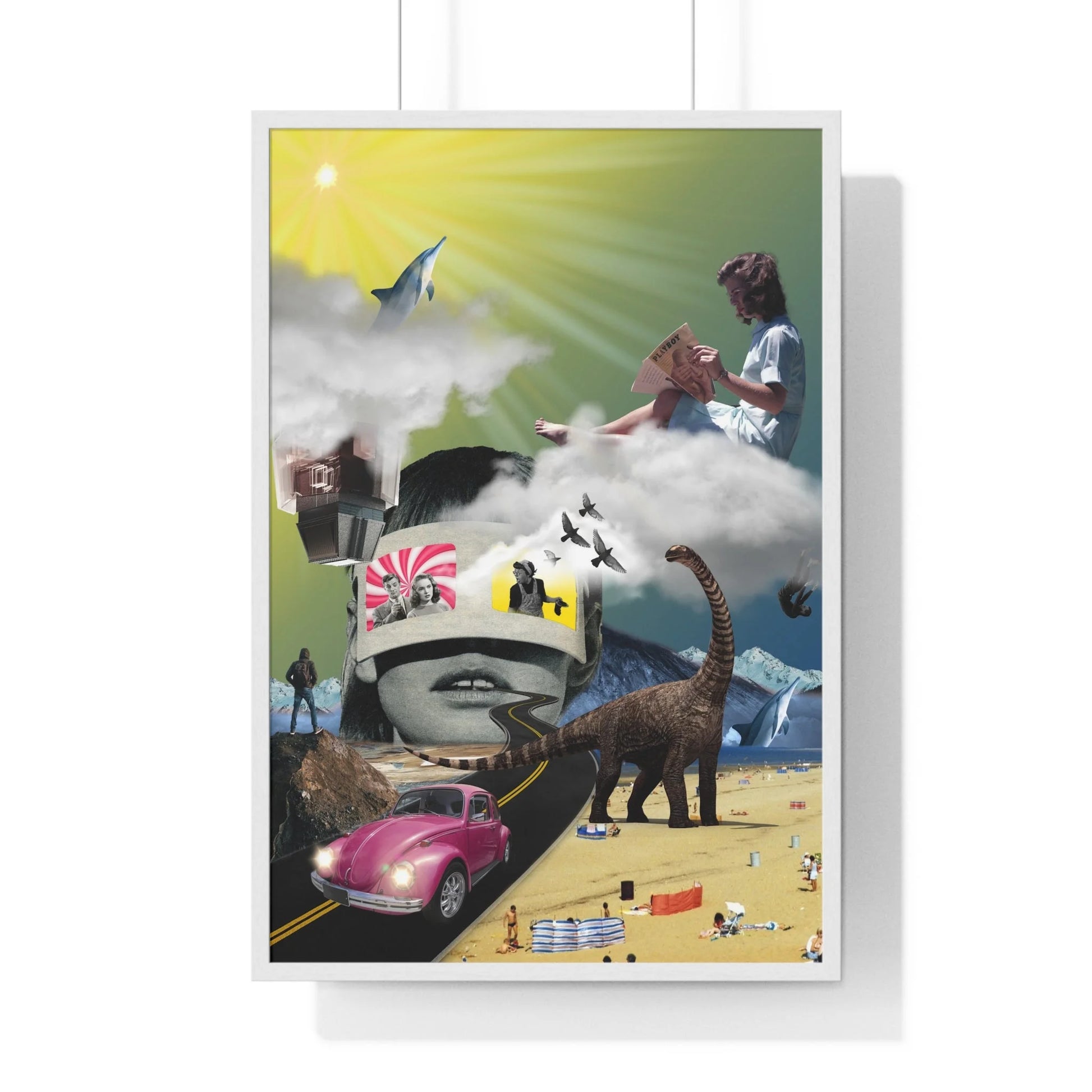 Buy The Best By Artsulli x Color Printify - Vertical Framed Poster - 2025