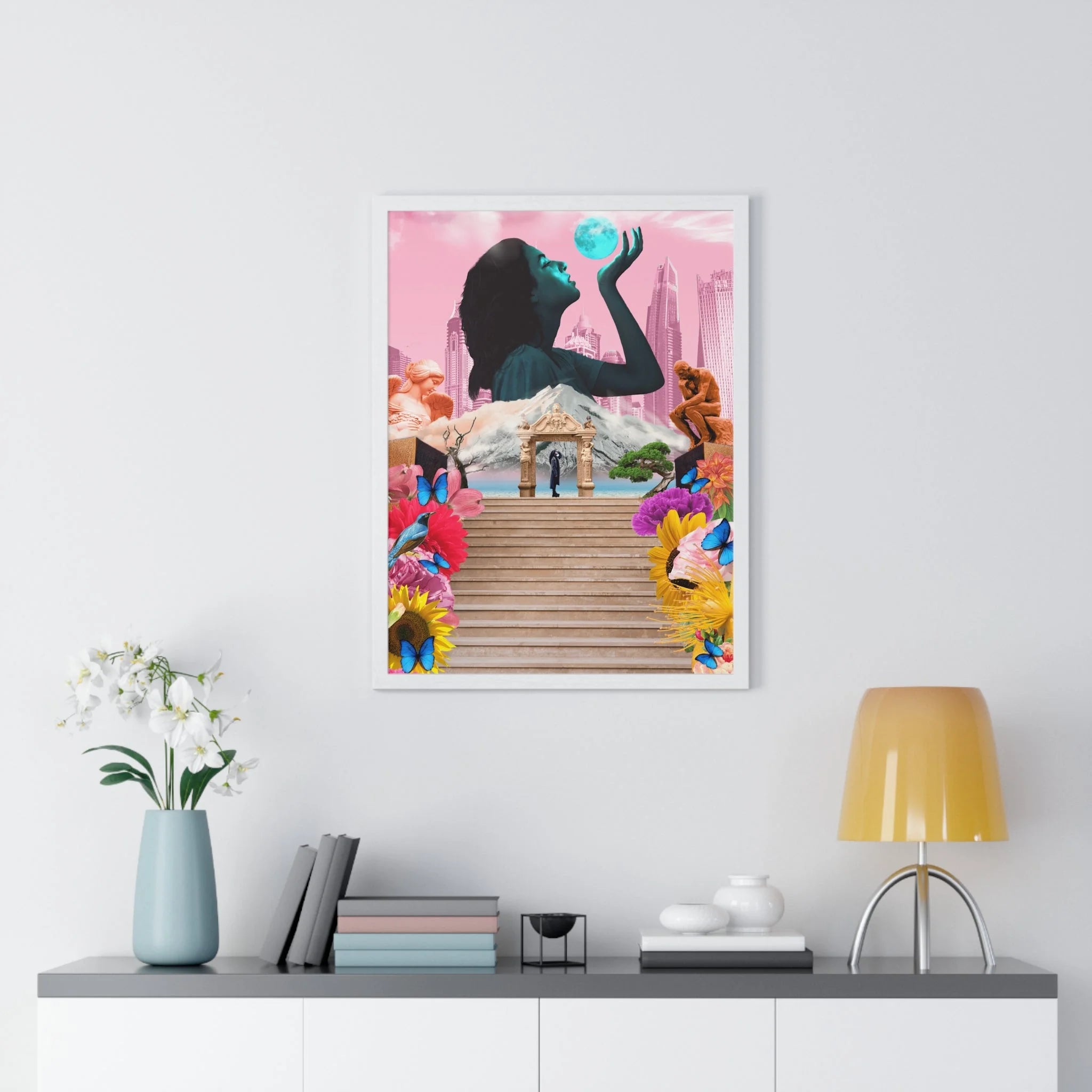 Buy The Best By Artsulli x Color Printify - Vertical Framed Poster - 2025