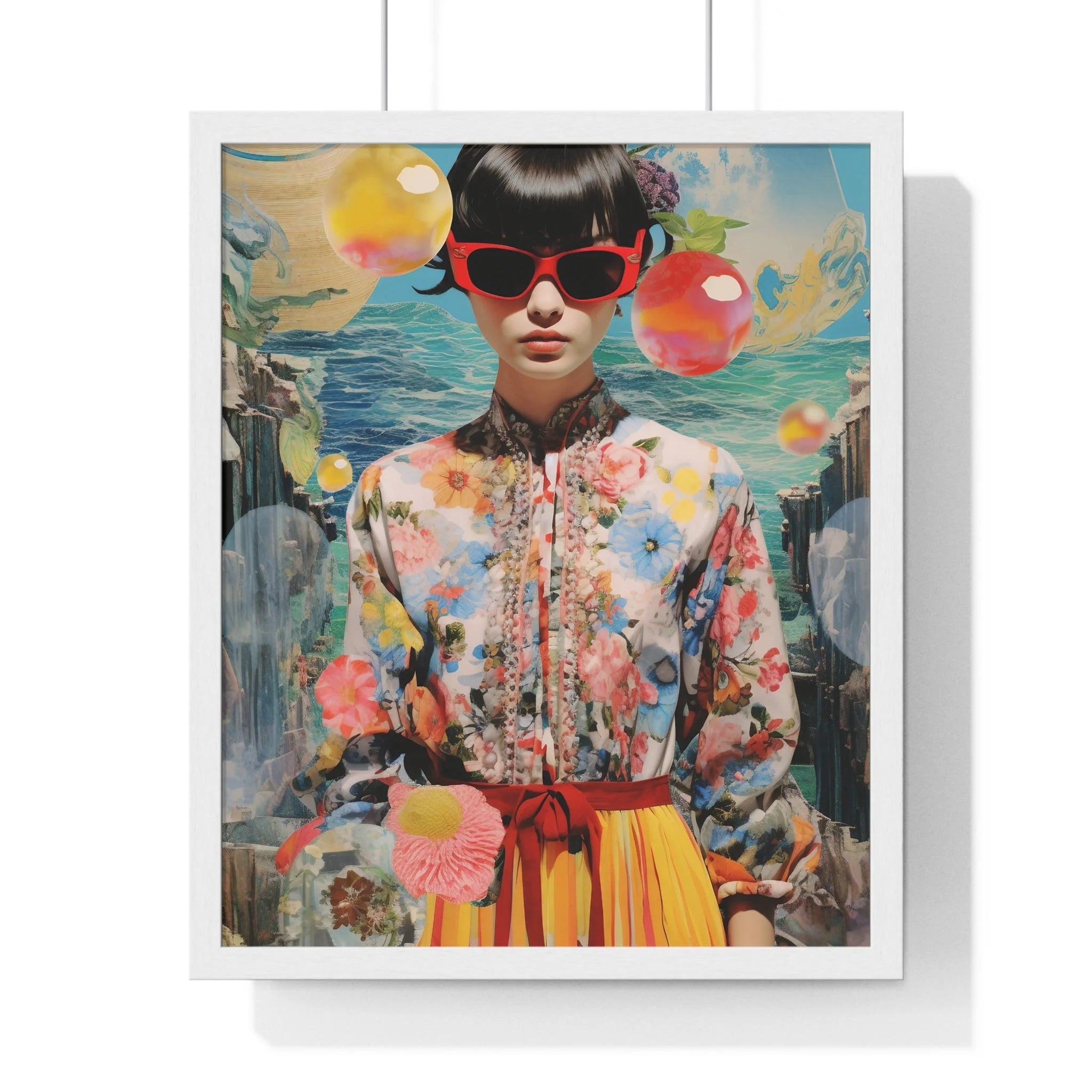 Buy The Best By Artsulli x Color Printify - Vertical Framed Poster - 2025