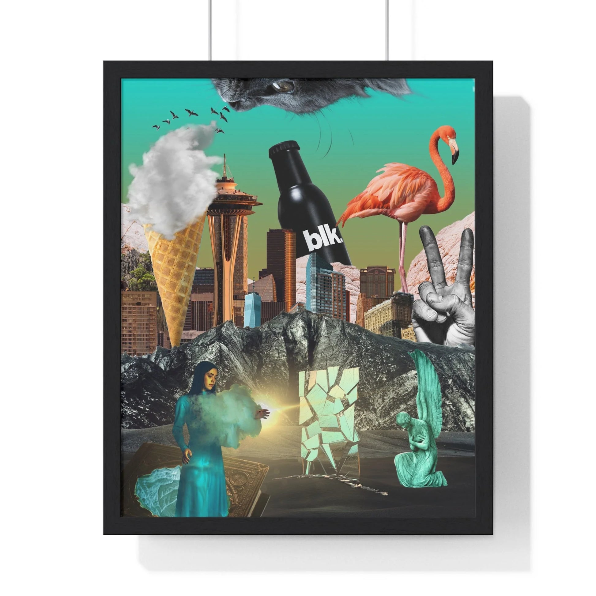 Buy The Best By Artsulli x Color Printify - Vertical Framed Poster - 2025