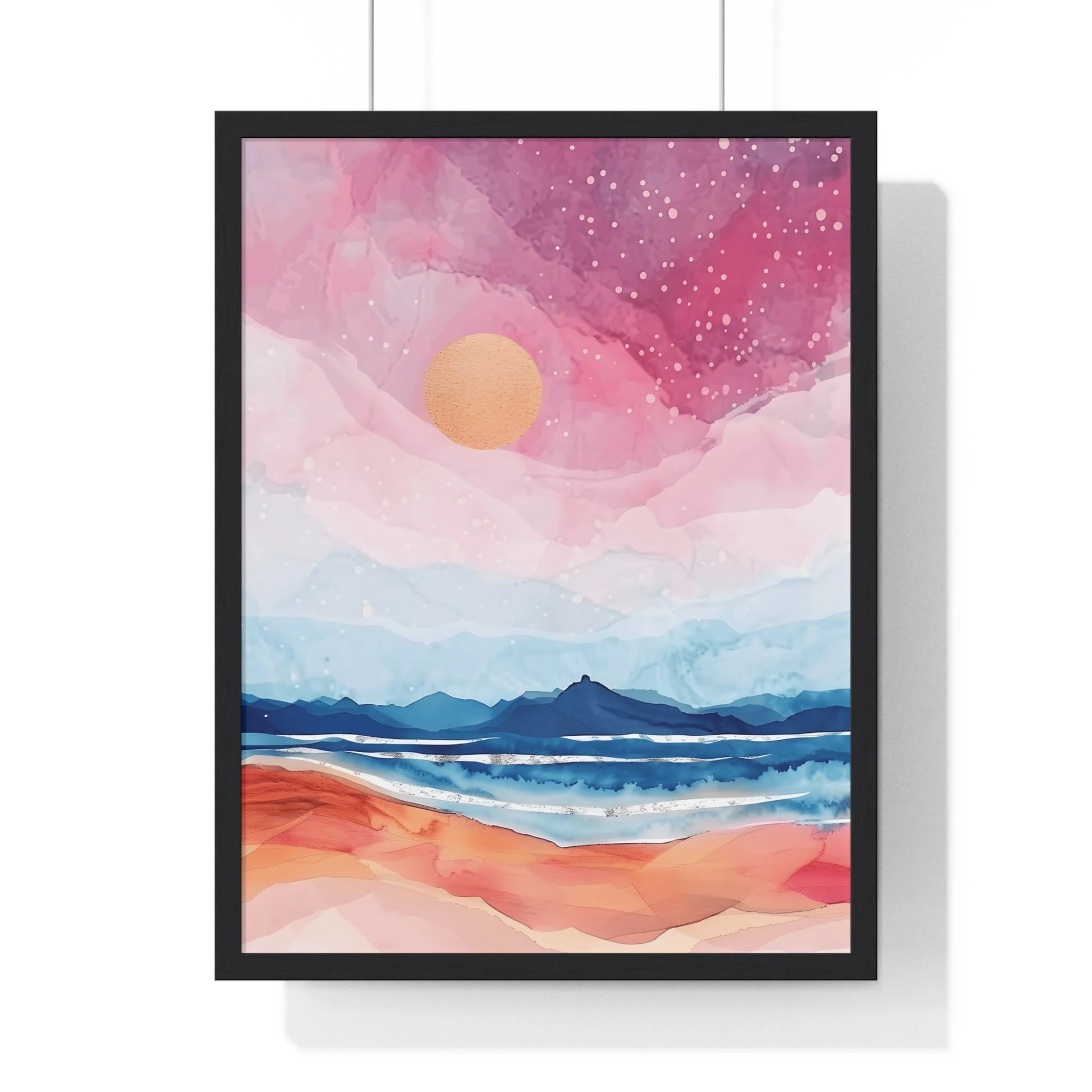 Buy The Best By Artsulli x Color Printify - Vertical Framed Poster - 2025