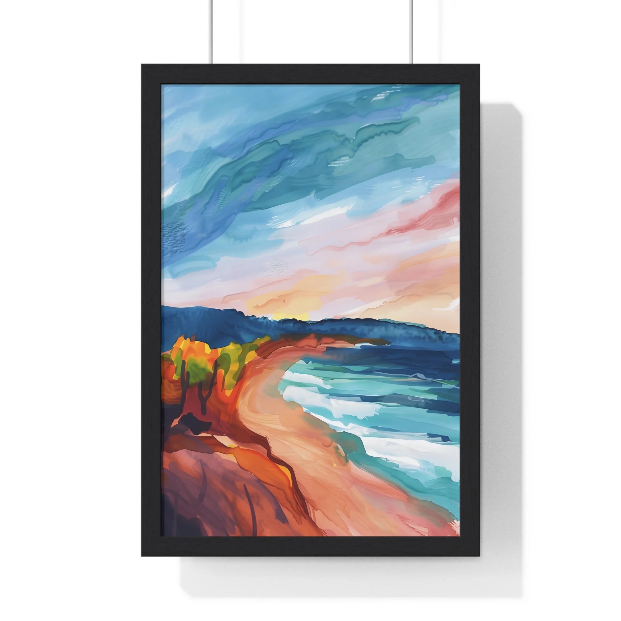 Buy The Best By Artsulli x Color Printify - Vertical Framed Poster - 2025
