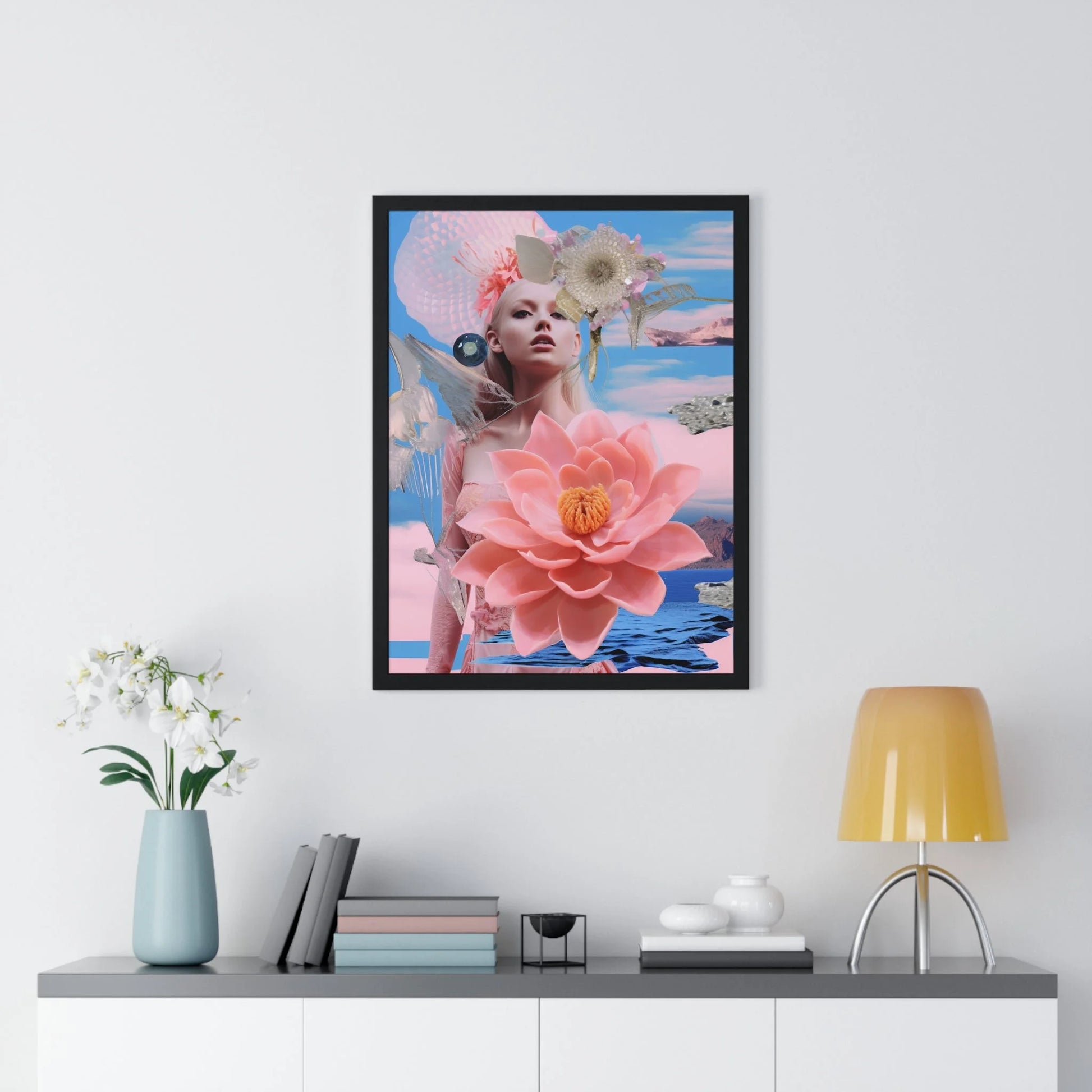 Buy The Best By Artsulli x Color Printify - Vertical Framed Poster - 2025