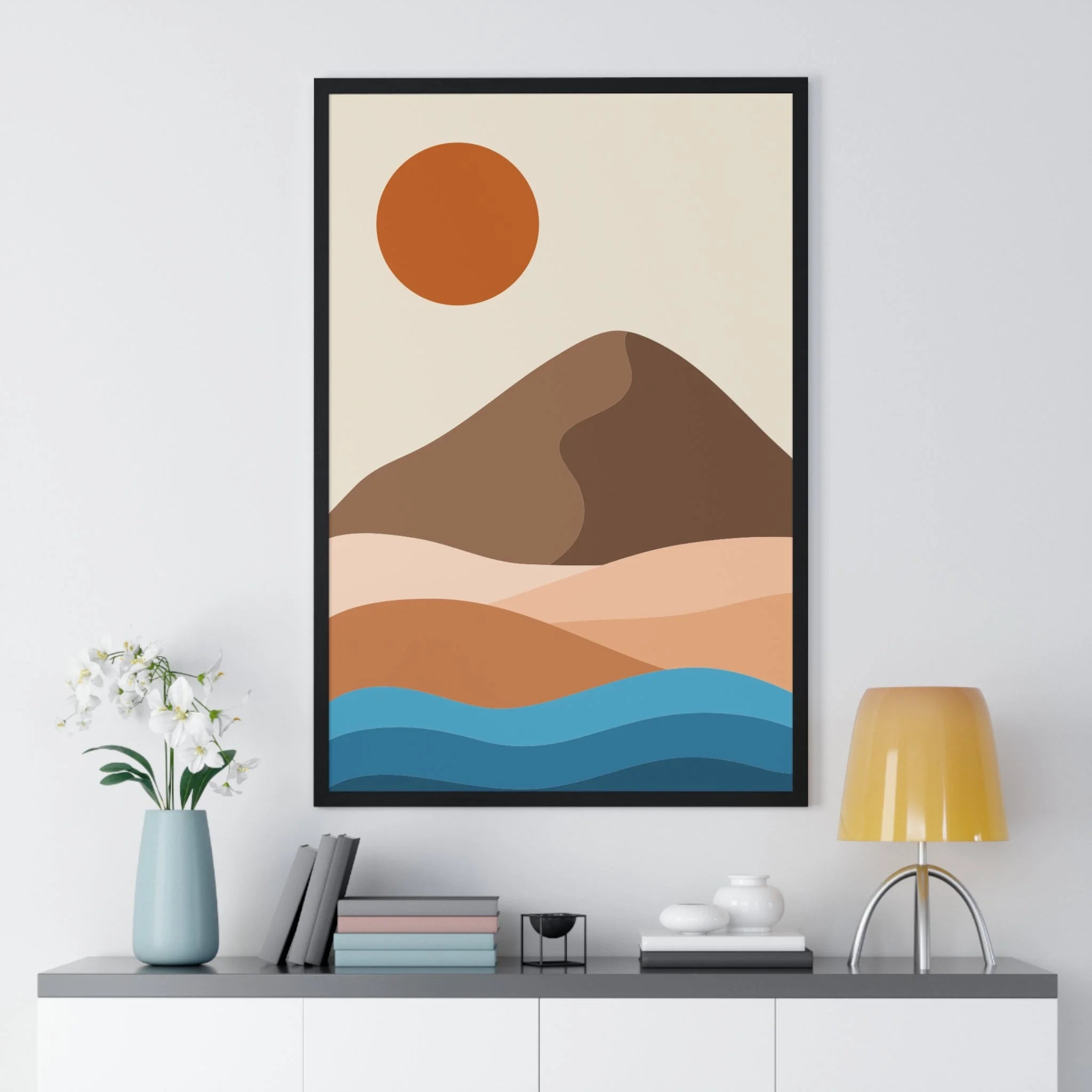 Buy The Best By Artsulli x Color Printify - Vertical Framed Poster - 2025