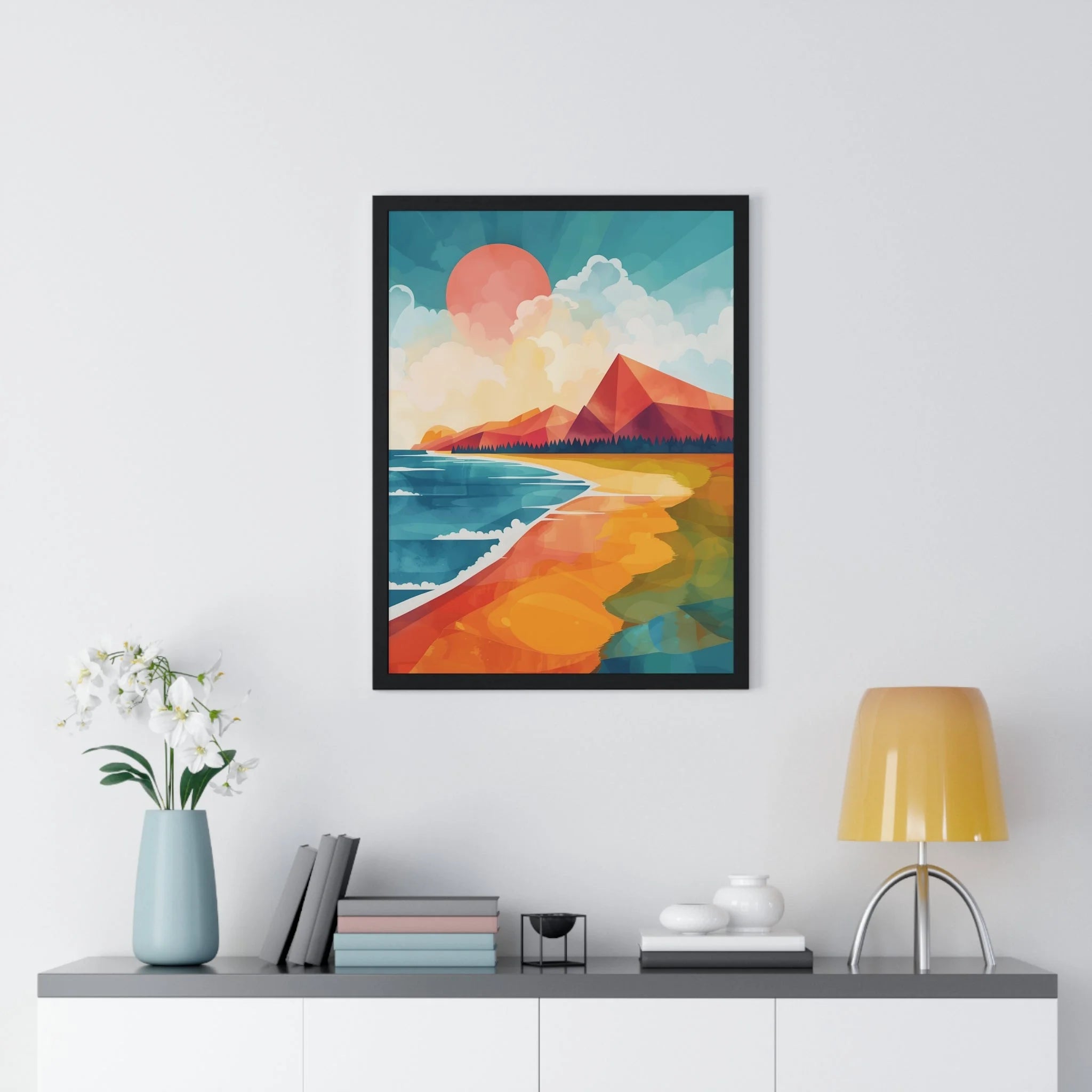 Buy The Best By Artsulli x Color Printify - Vertical Framed Poster - 2025