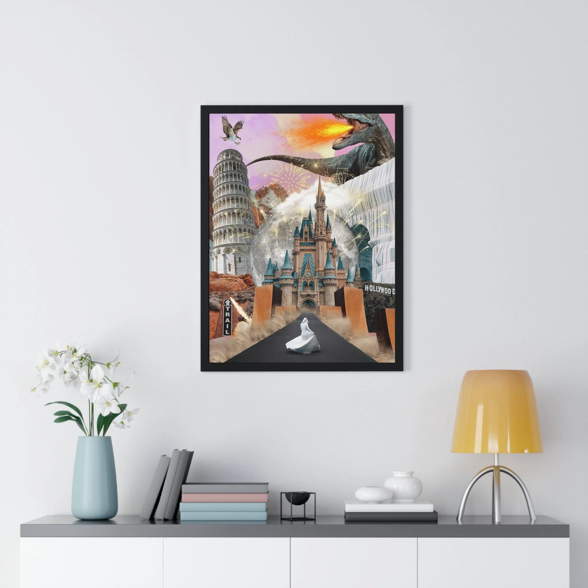 Buy The Best By Artsulli x Color Printify - Vertical Framed Poster - 2025