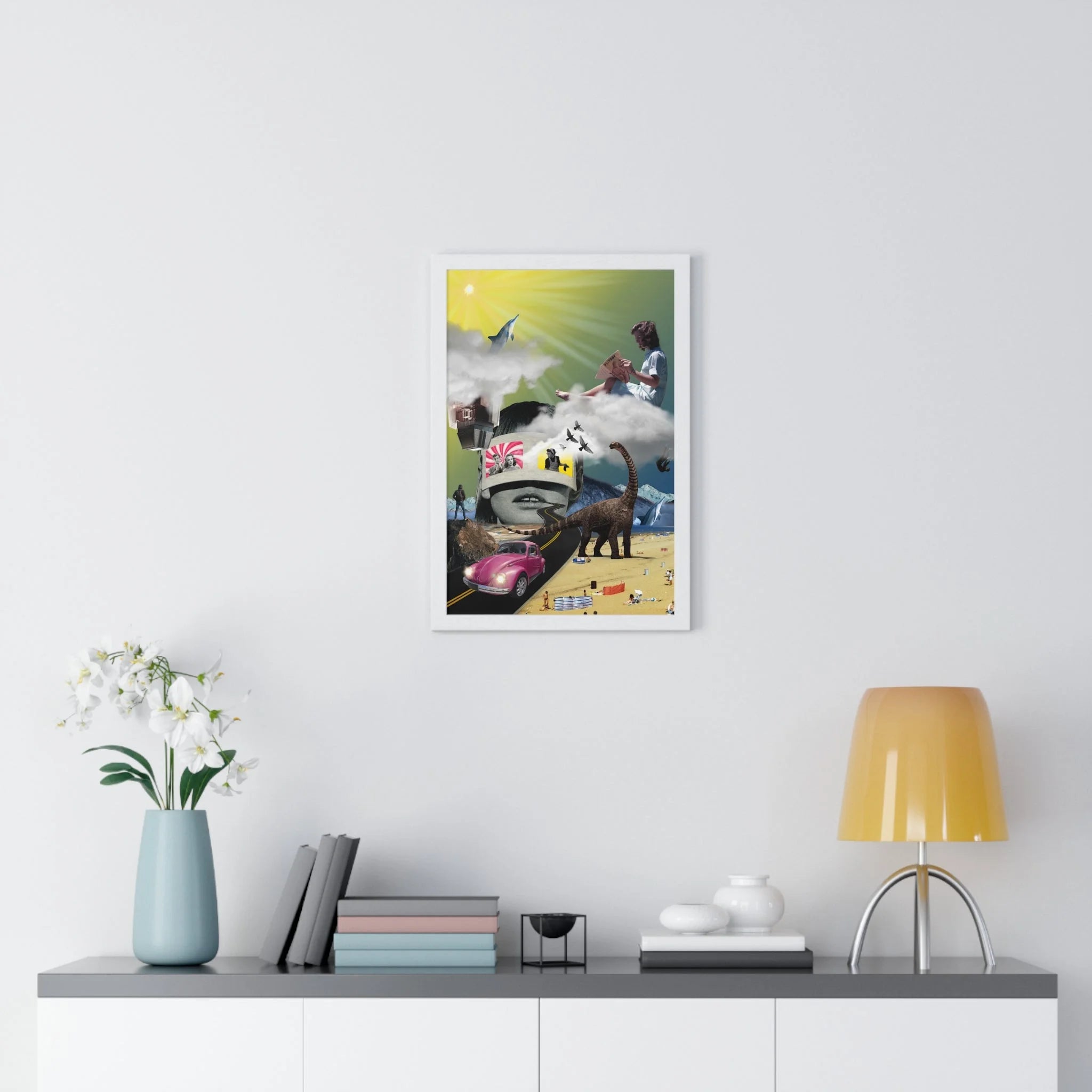 Buy The Best By Artsulli x Color Printify - Vertical Framed Poster - 2025