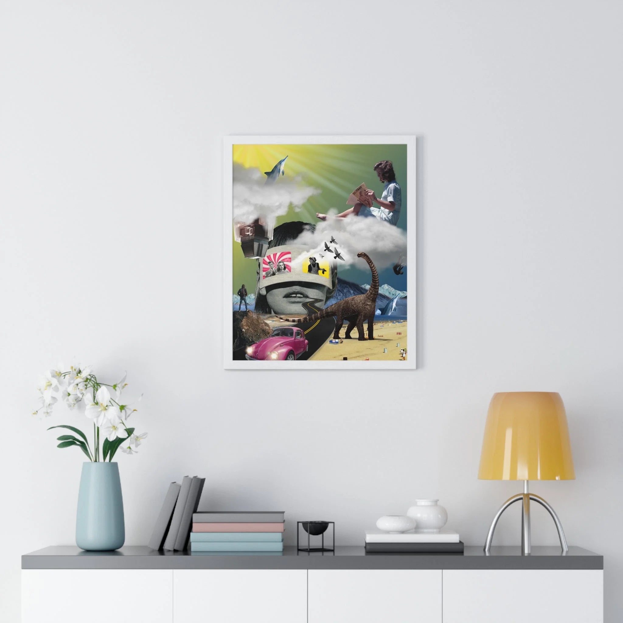 Buy The Best By Artsulli x Color Printify - Vertical Framed Poster - 2025