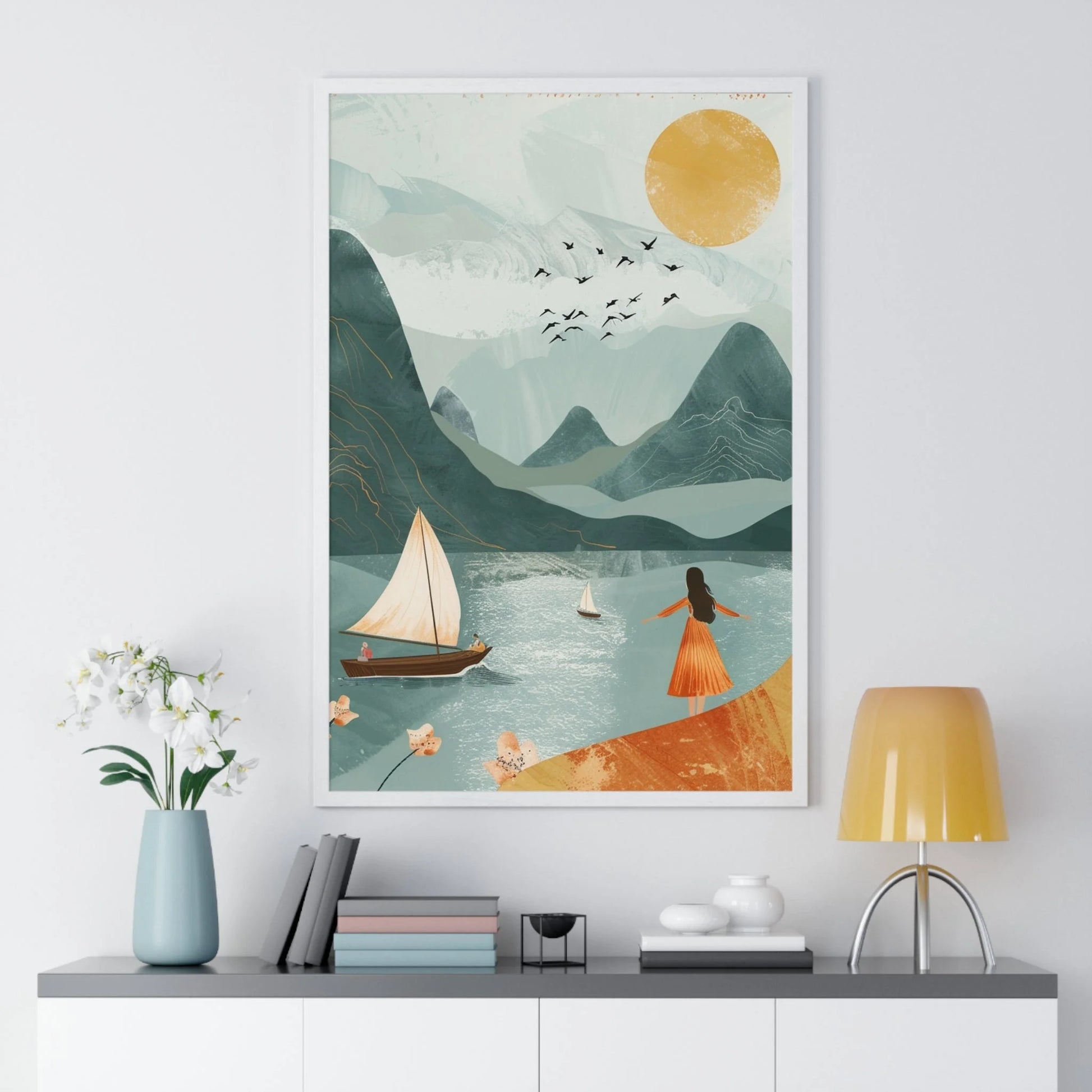 Buy The Best By Artsulli x Color Printify - Vertical Framed Poster - 2025