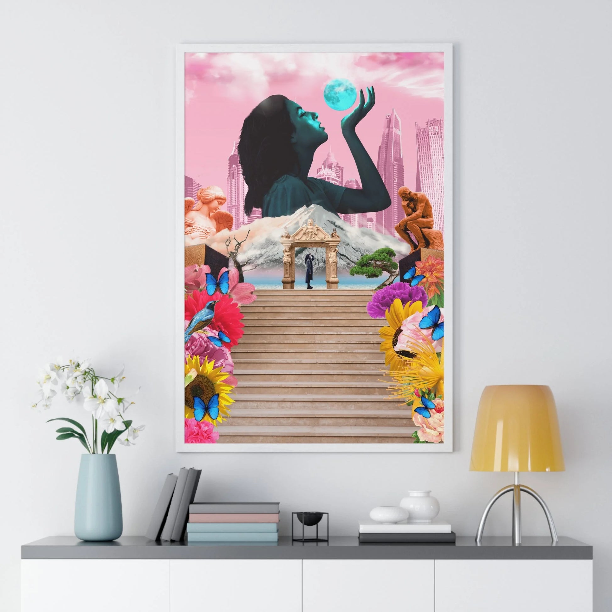 Buy The Best By Artsulli x Color Printify - Vertical Framed Poster - 2025