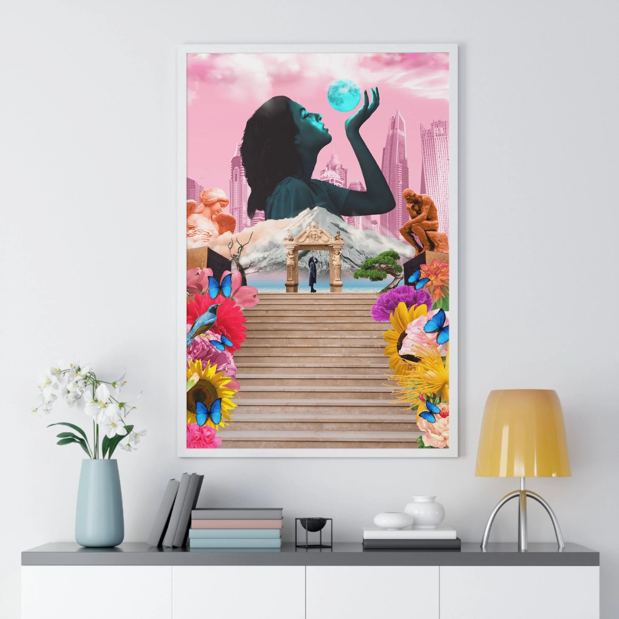 Buy The Best By Artsulli x Color Printify - Vertical Framed Poster - 2025