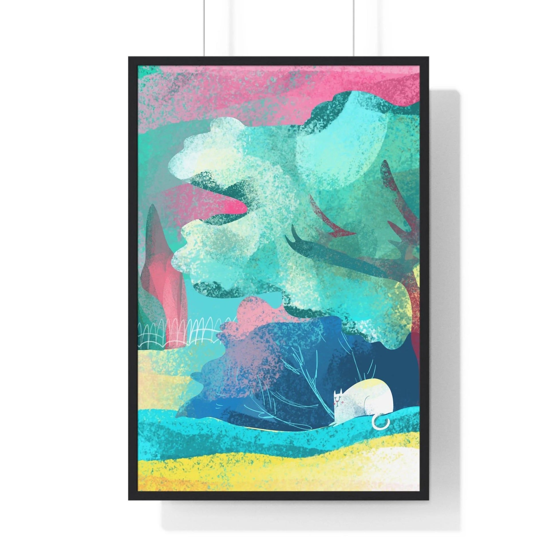 Buy The Best By Artsulli x Color Printify - Vertical Framed Poster - 2025